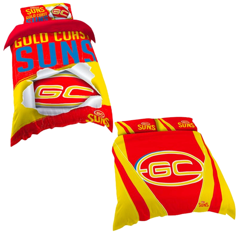 Gold Coast Suns Quilt Cover