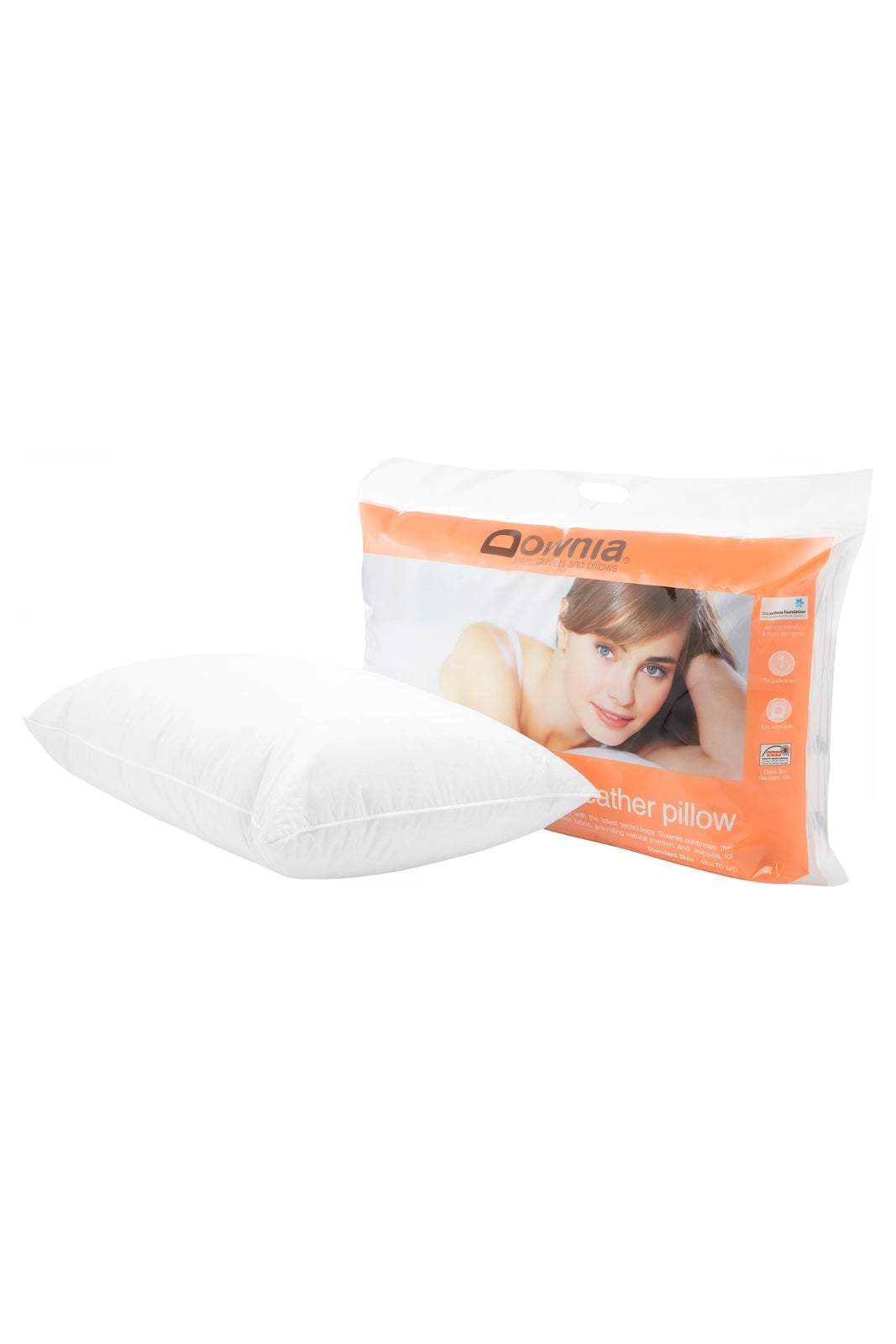 White Goose Feather Pillow