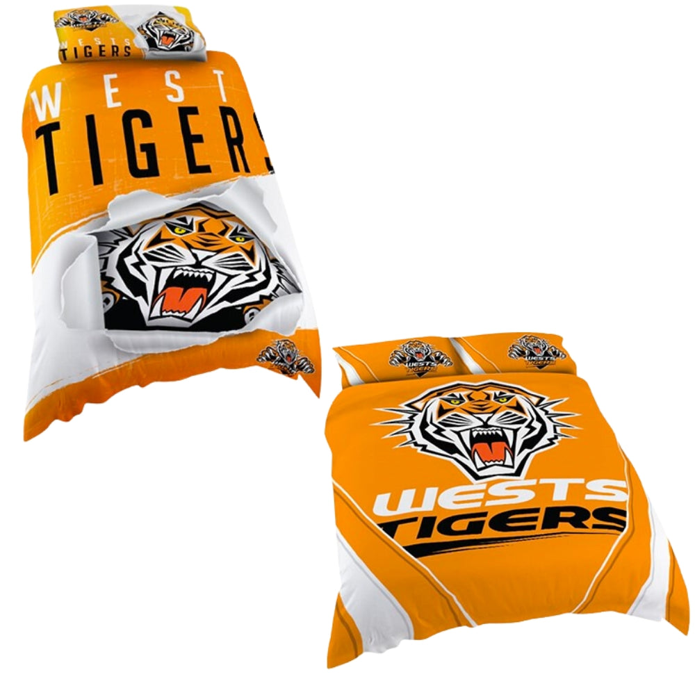 Wests Tigers Quilt Cover