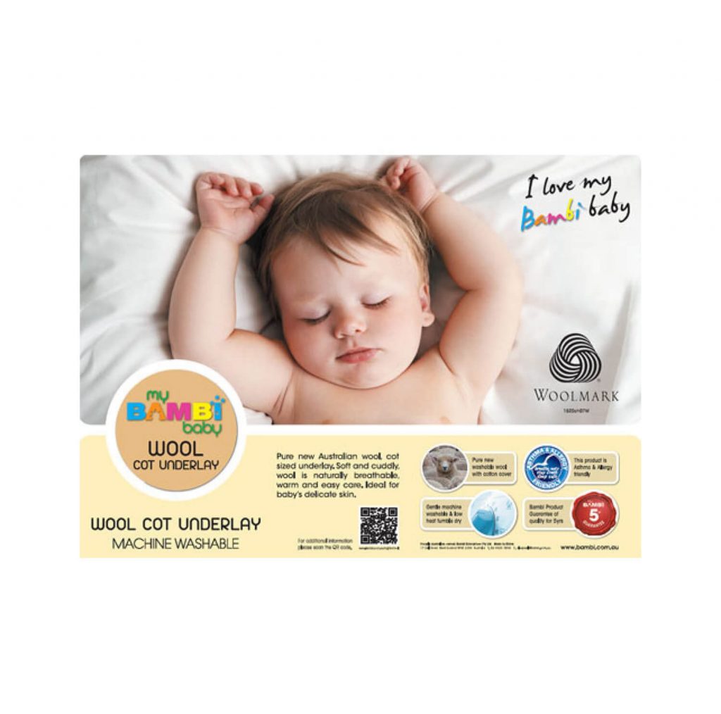 Wool Cot Underblanket