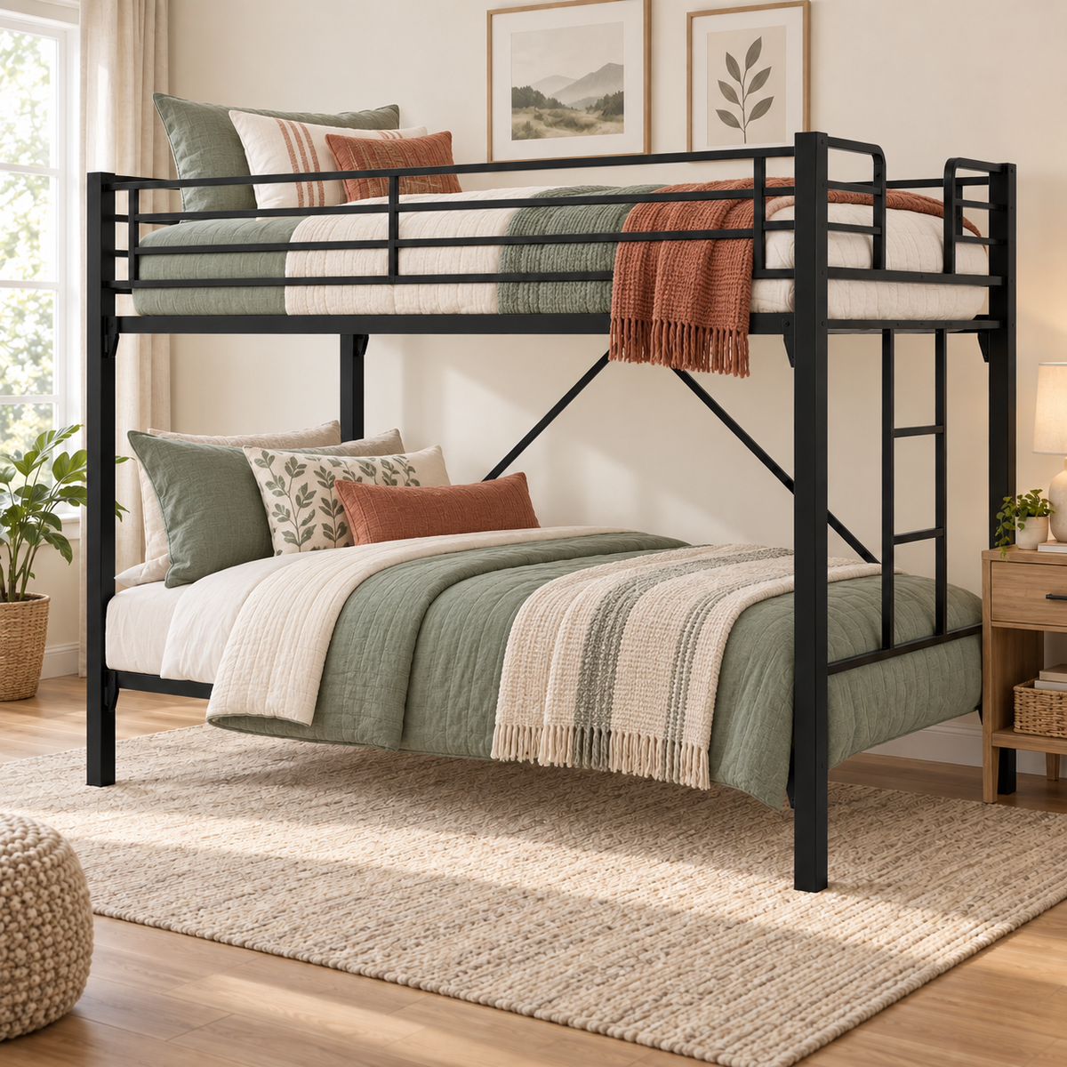 Maddox Metal Bunk Bed