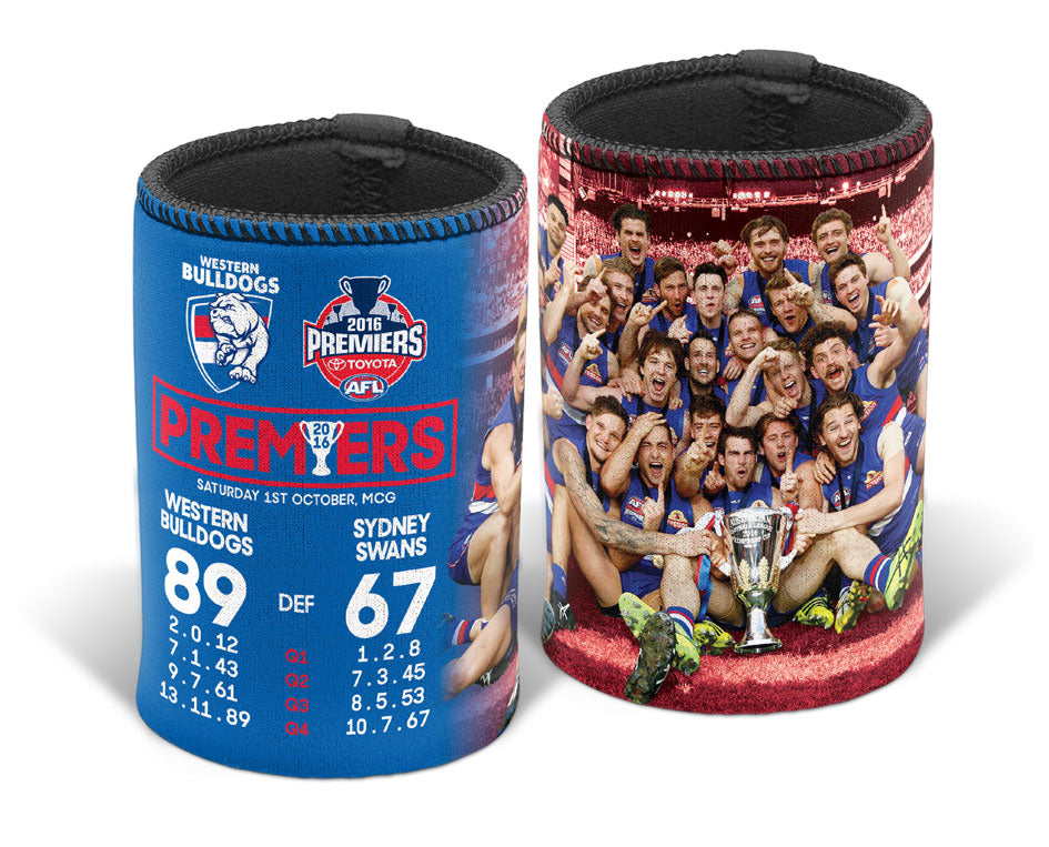 Western Bulldogs 2016 Grand Final Can Cooler