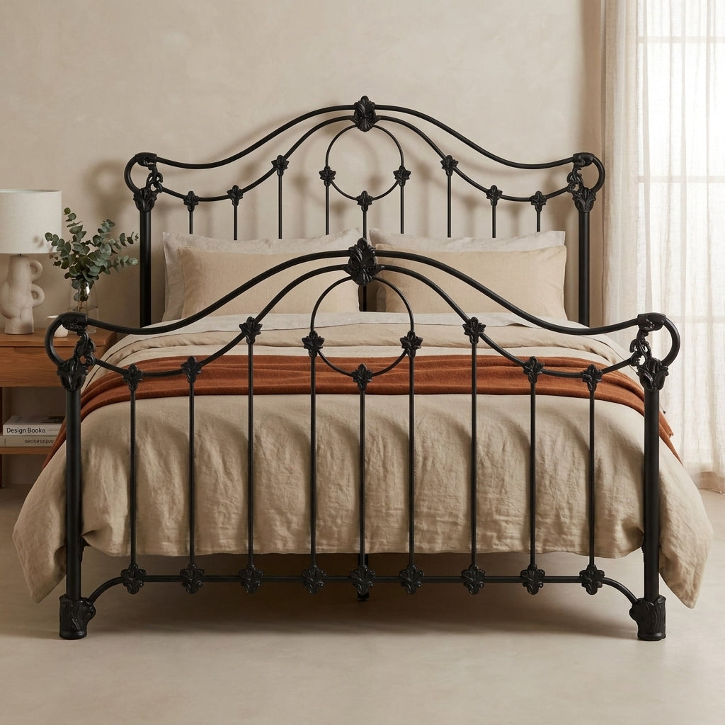 Albany Cast Iron Bed Frame