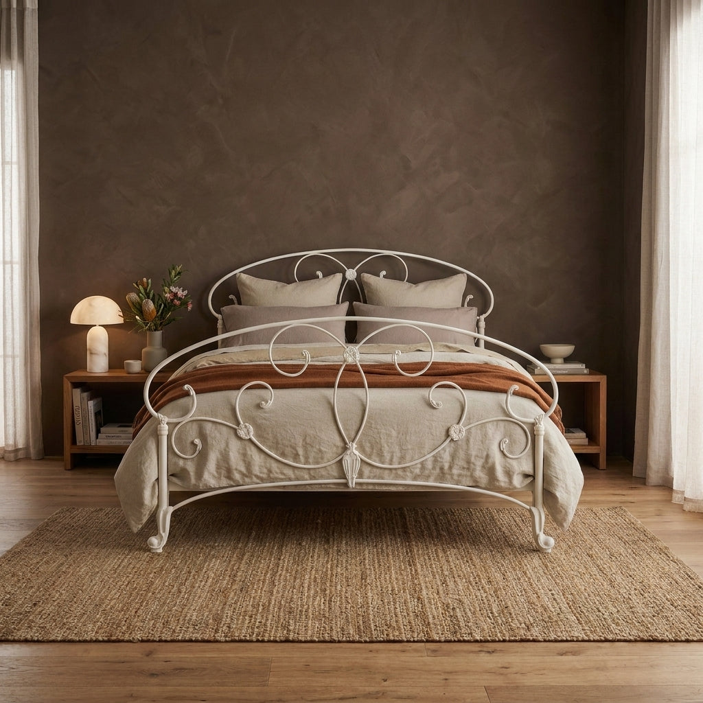 Aroona Cast Iron Bed Frame