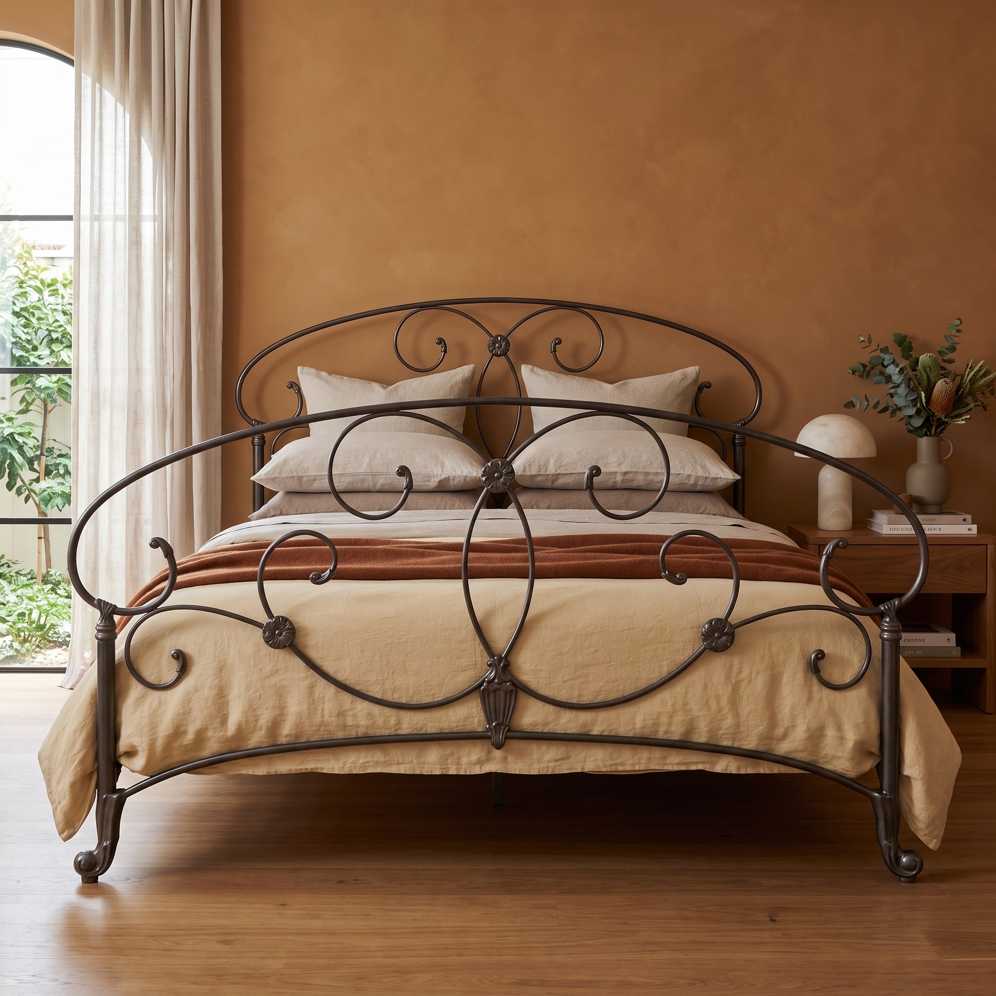 Aroona Cast Iron Bed Frame