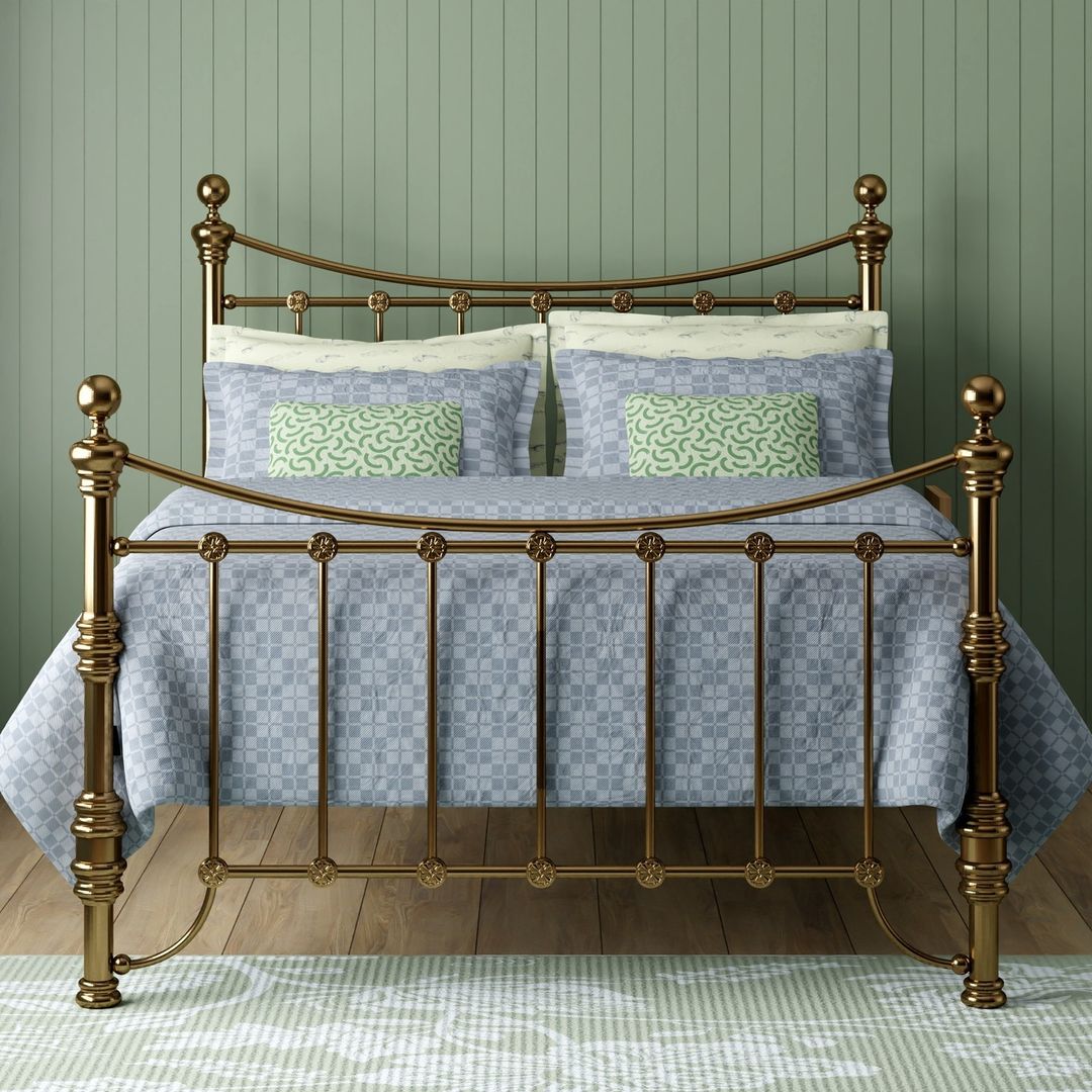 Arrino Brass Bed Frame