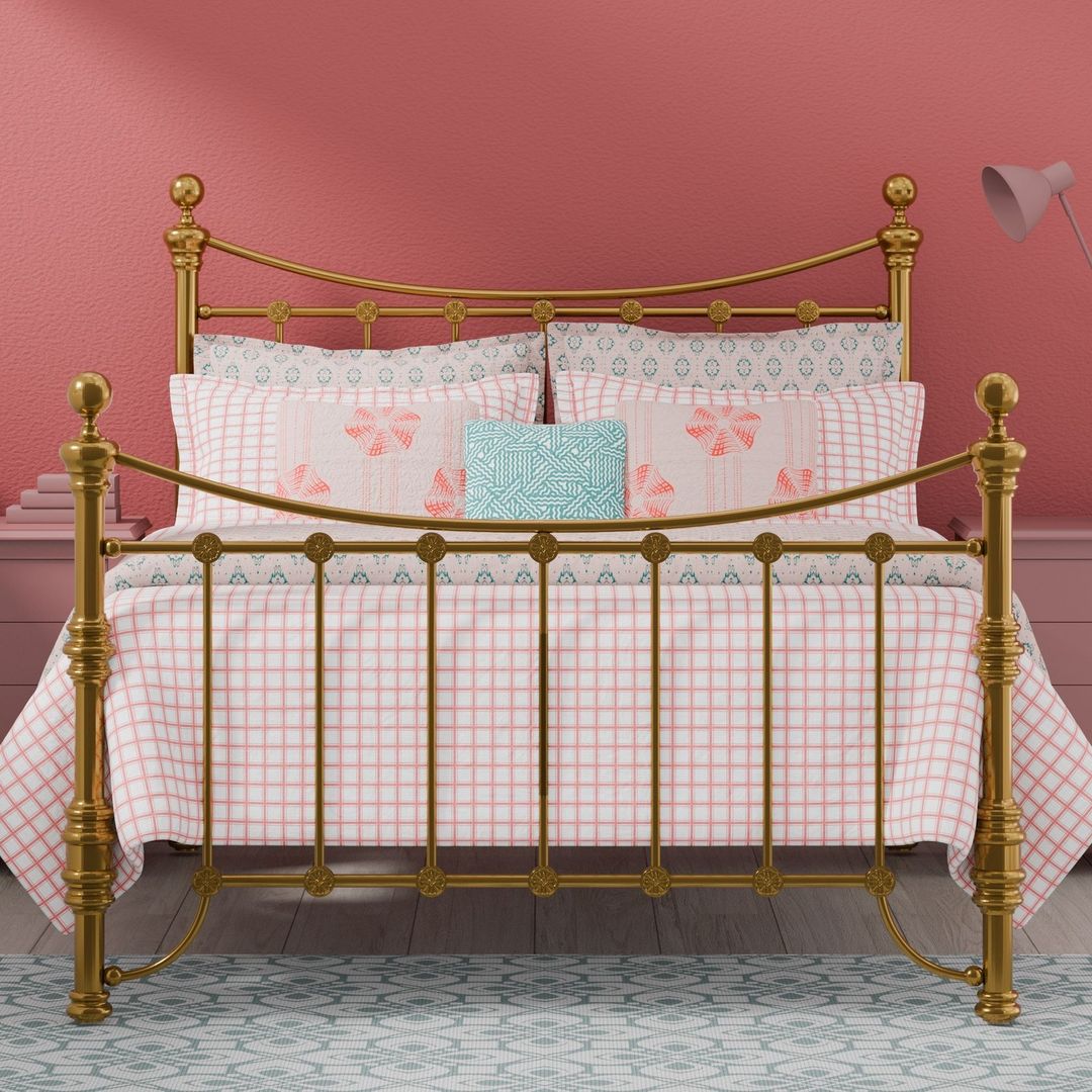 Arrino Brass Bed Frame