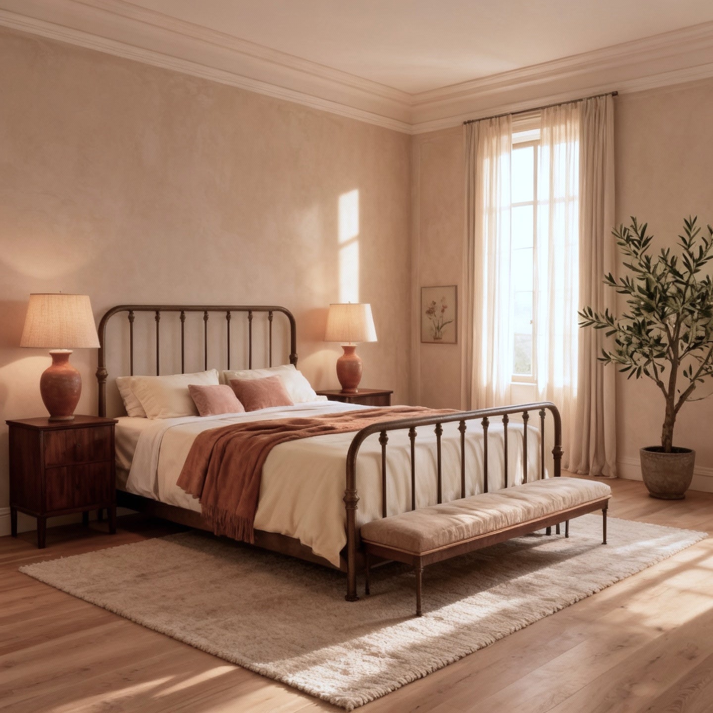 Artem Cast Iron Bed Frame