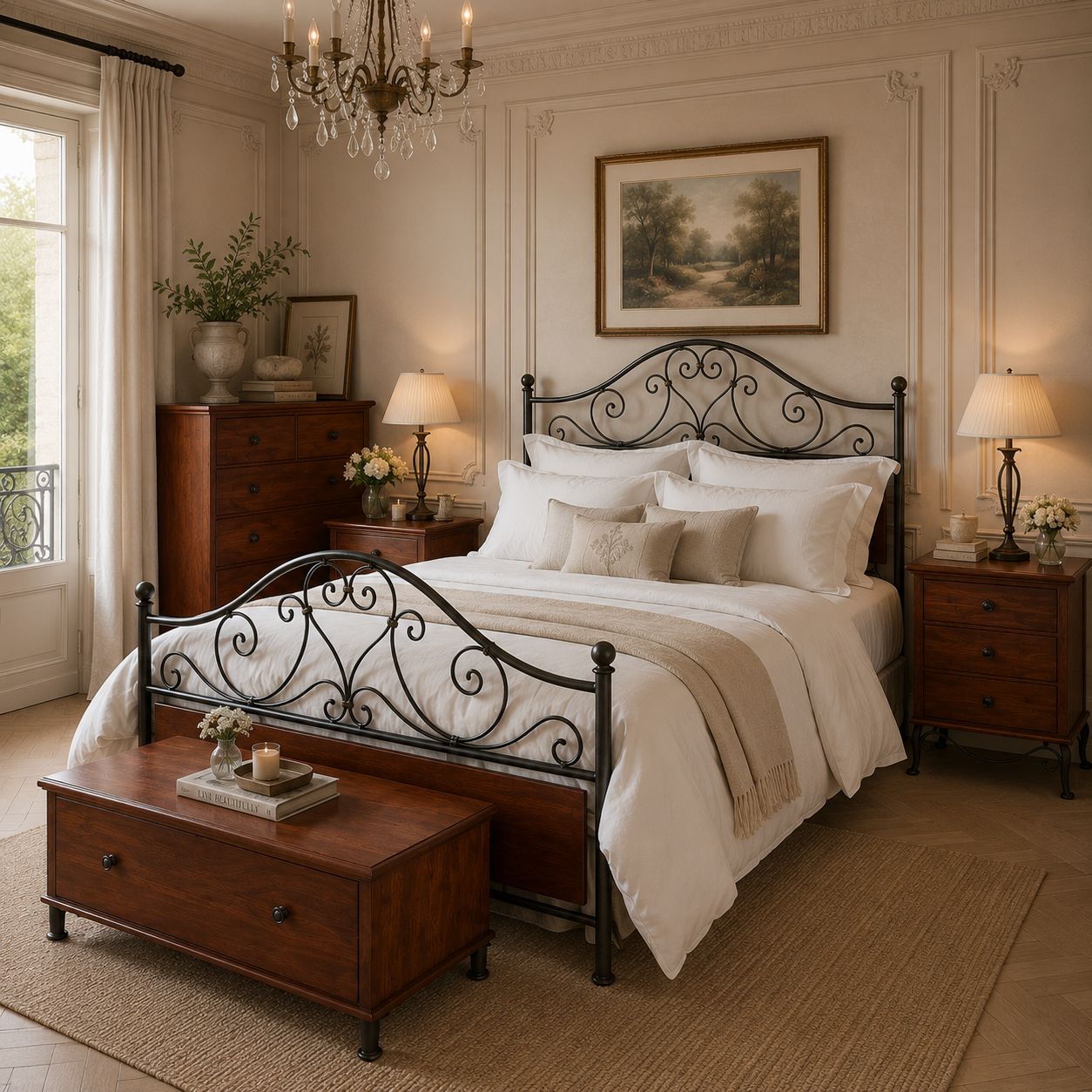 Baroness Metal Bed Frame