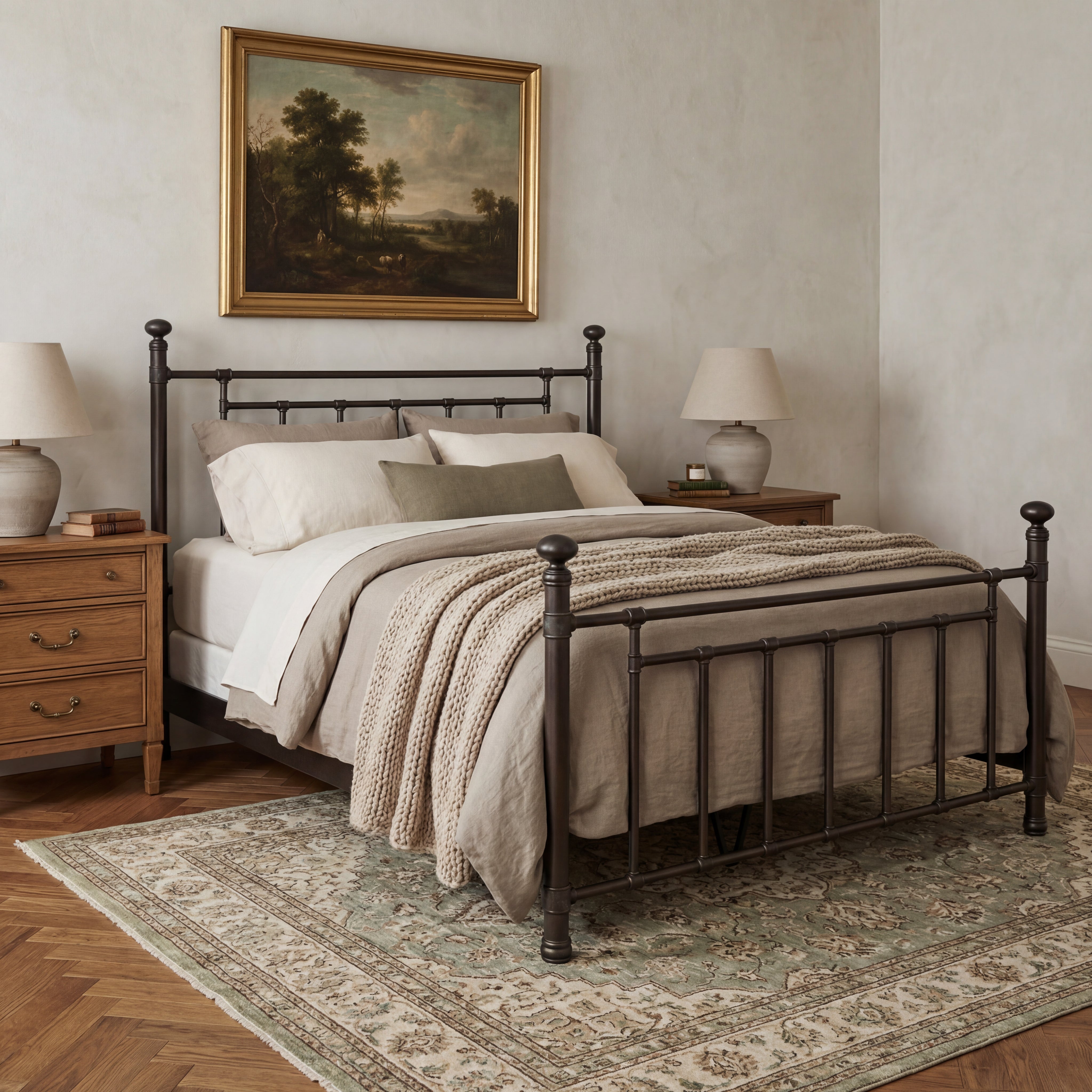 Blake Cast Iron Bed Frame