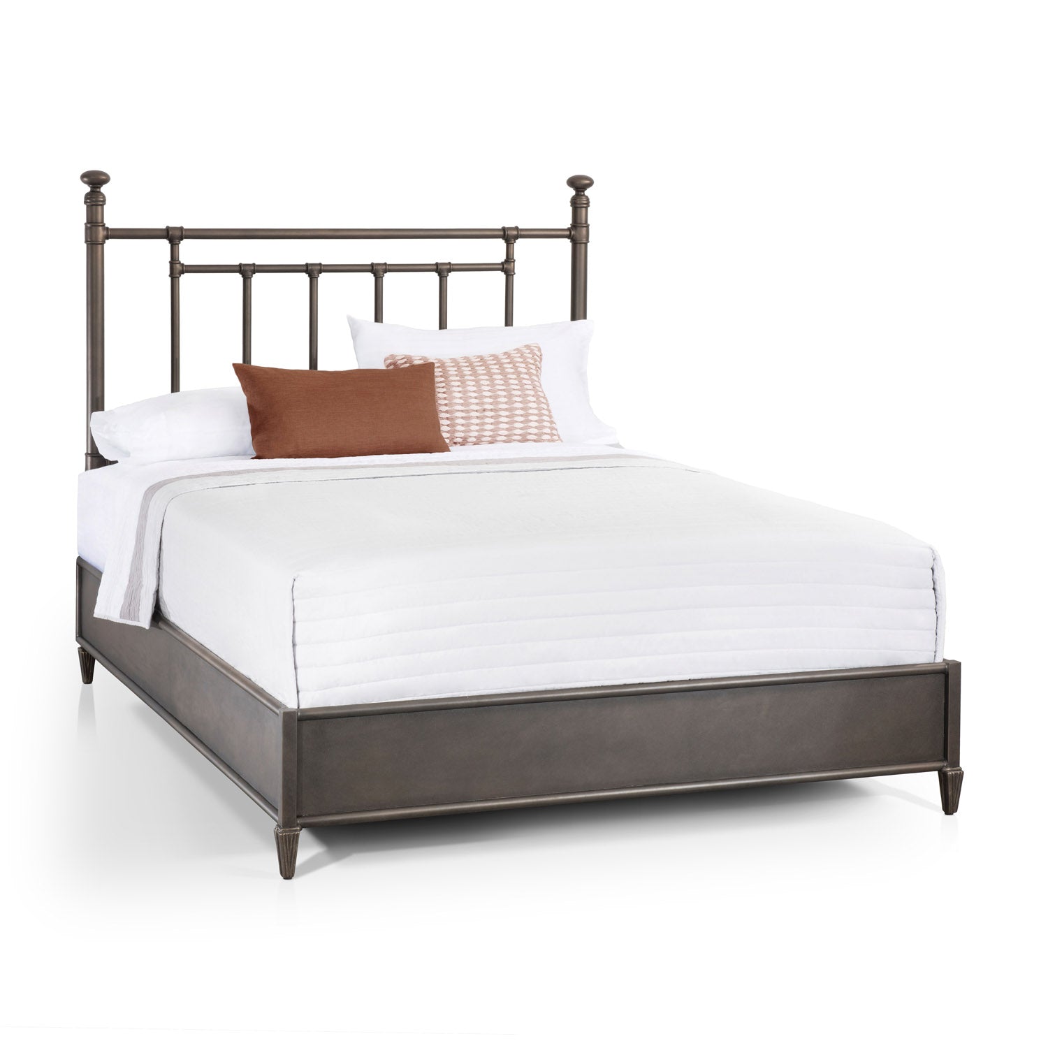 Blake Cast Iron Bed Frame with Surround Frame