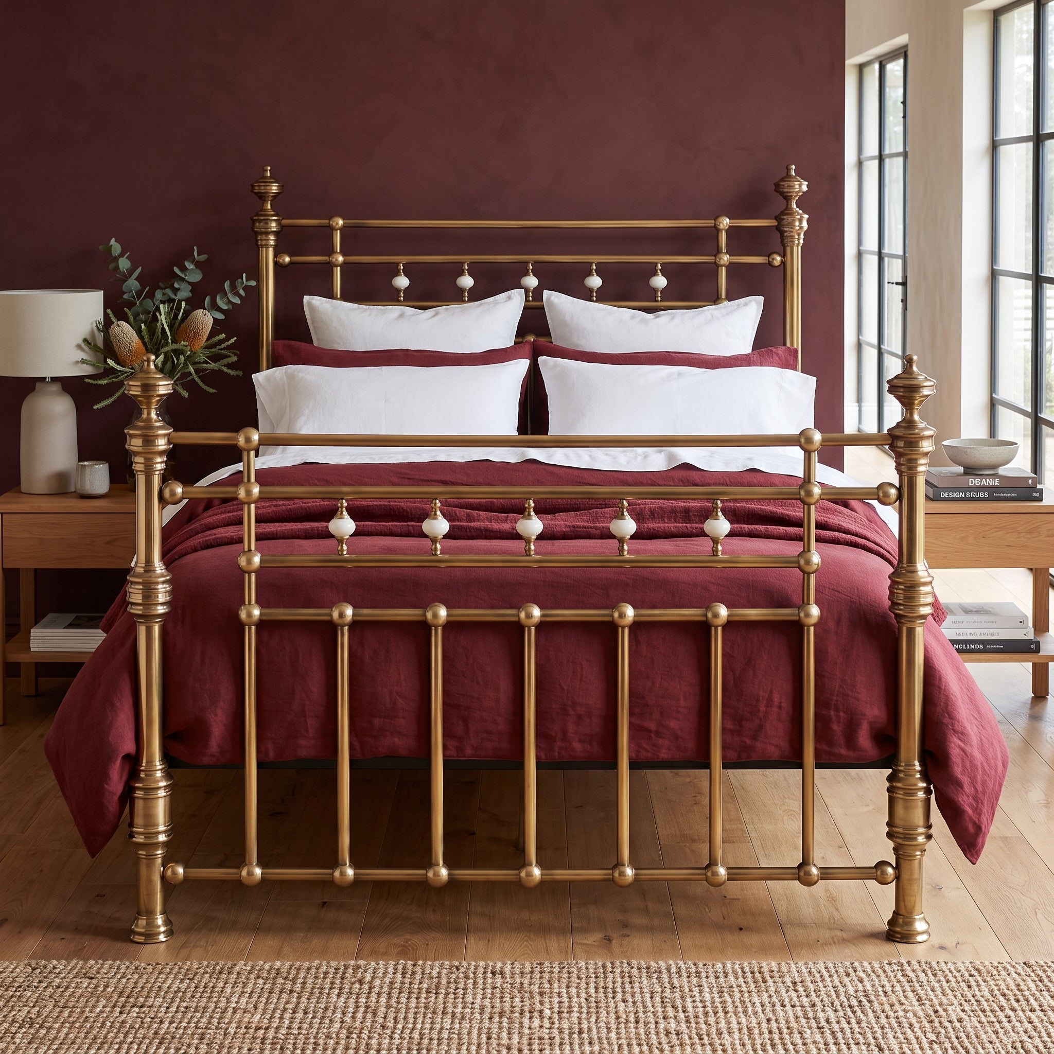 Bowen Brass Bed Frame