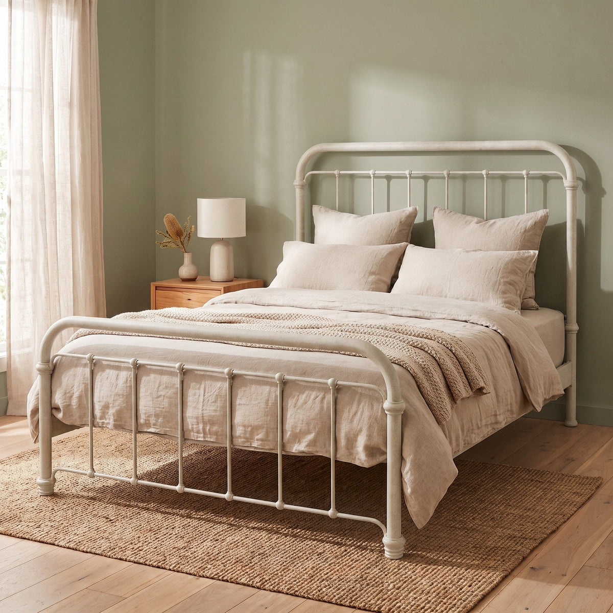 Braden Cast Iron Bed Frame