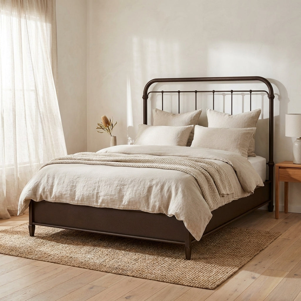Braden Cast Iron Bed Frame