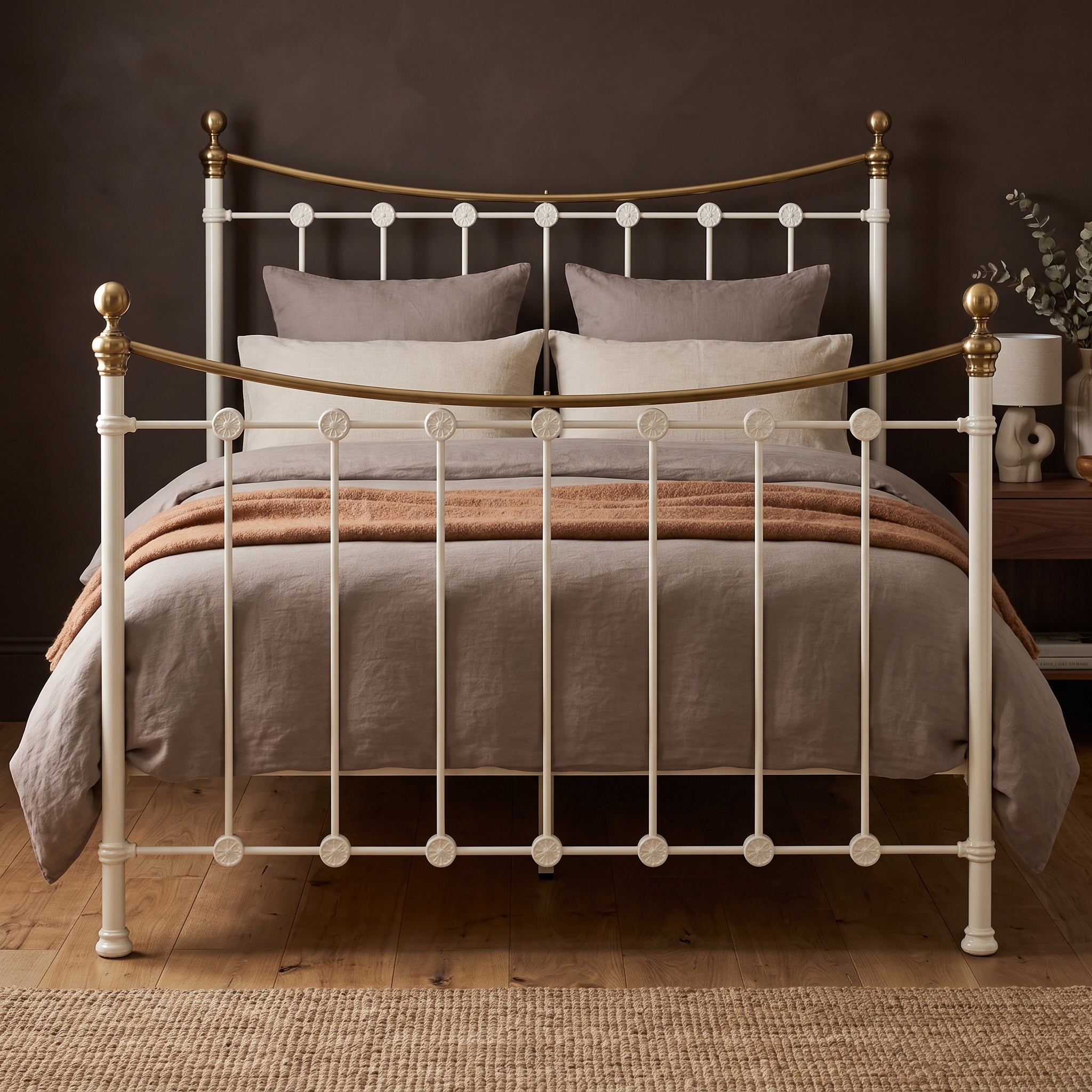 Carrum Cast Iron Bed Frame