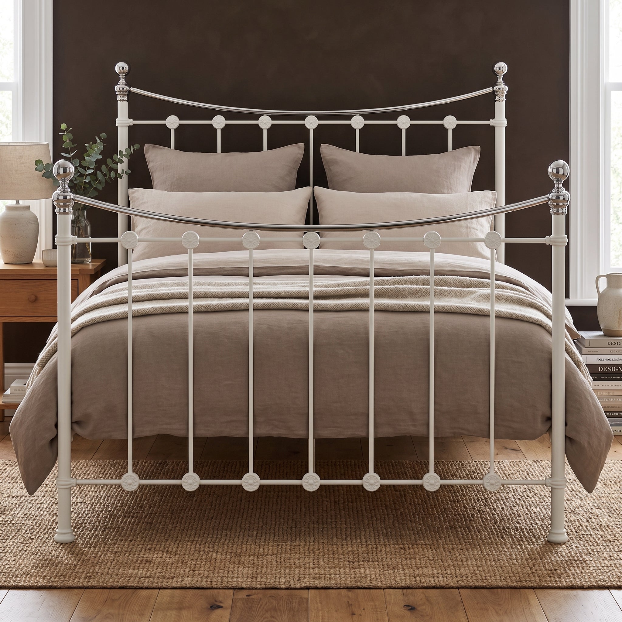 Carrum Cast Iron Bed Frame