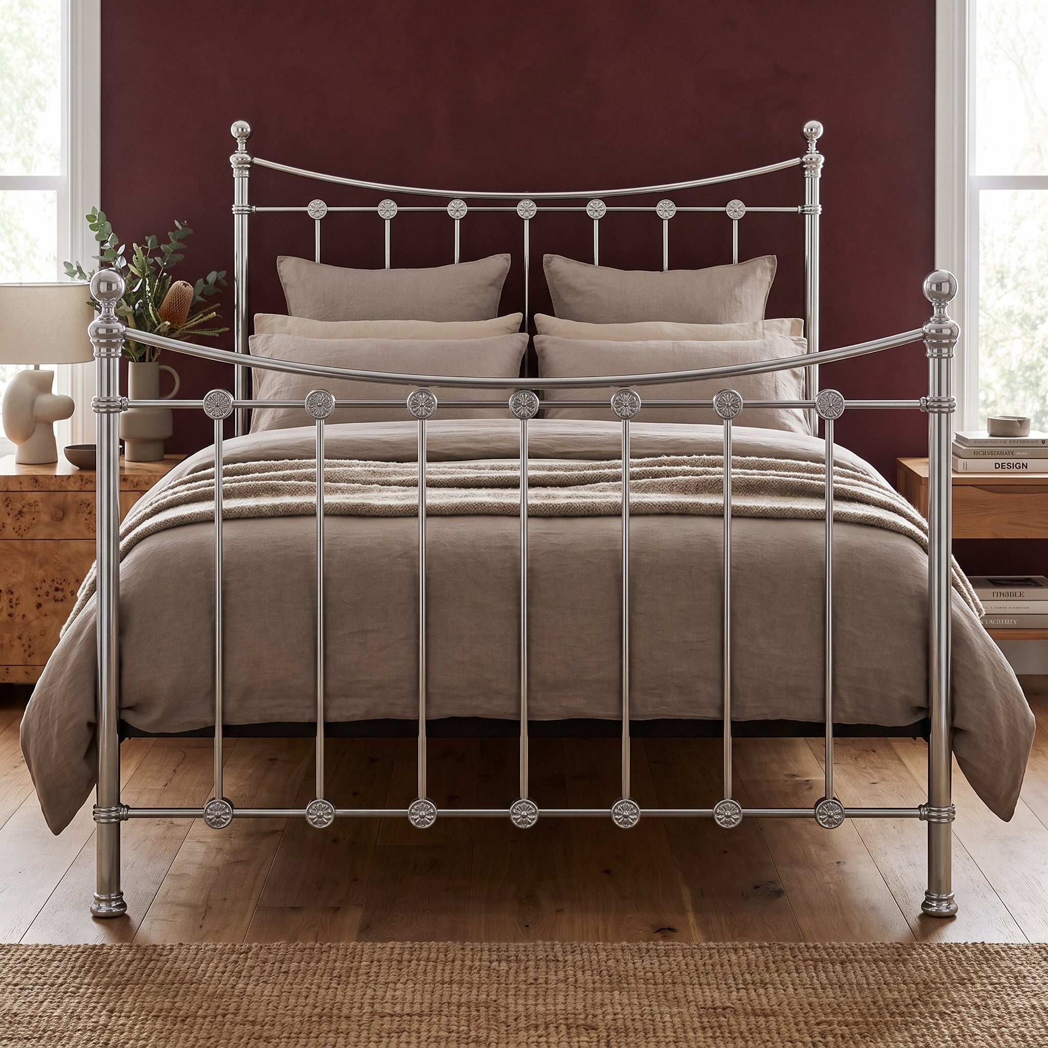 Carrum Cast Iron Bed Frame