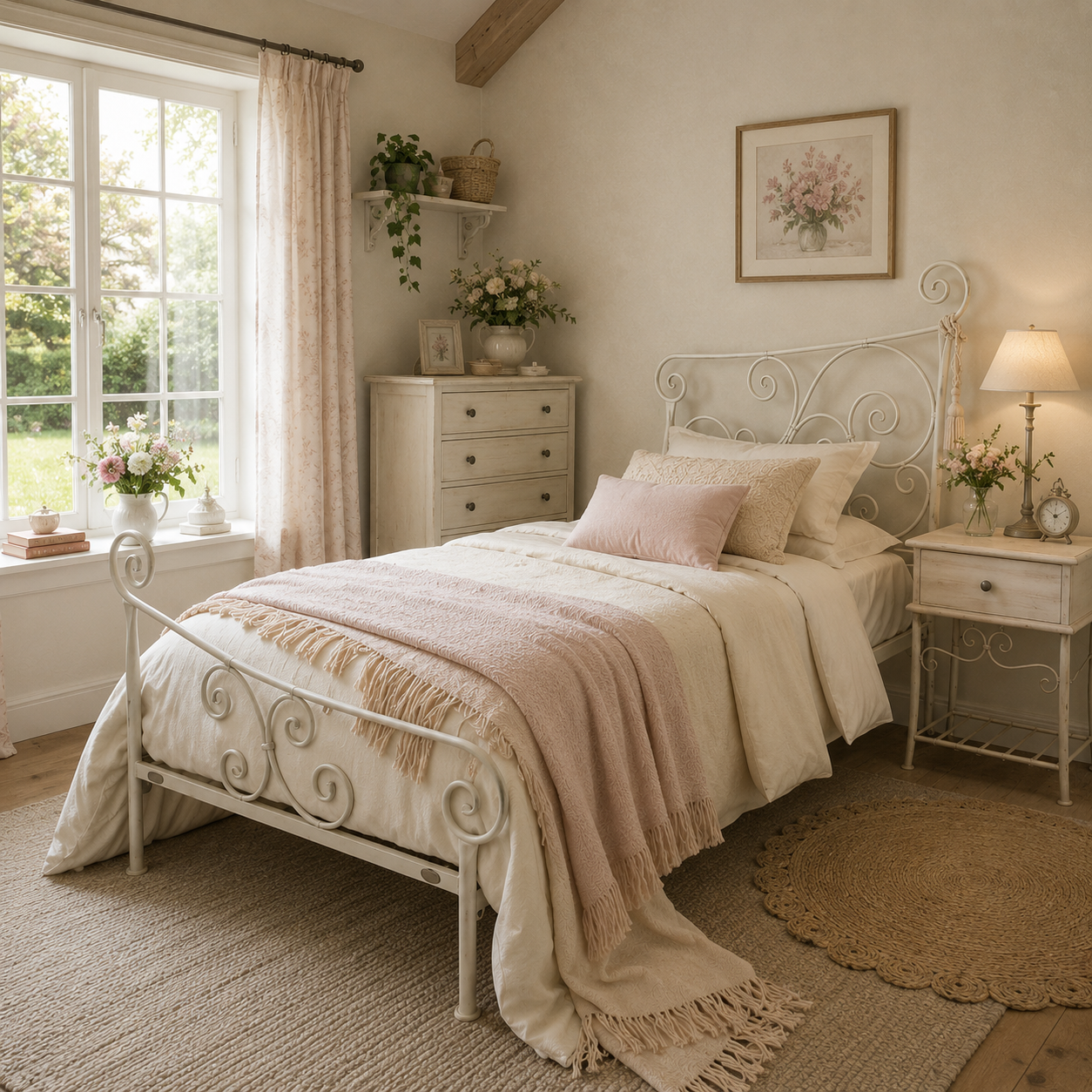 Chloe Metal Bed