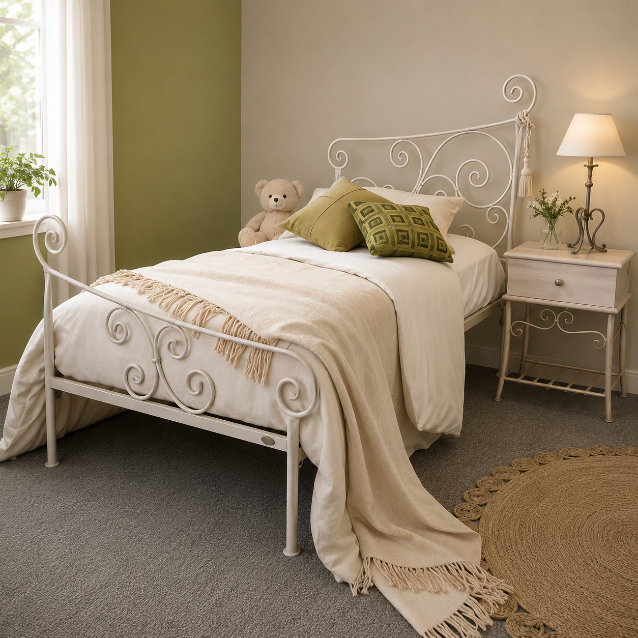 Chloe Metal Bed