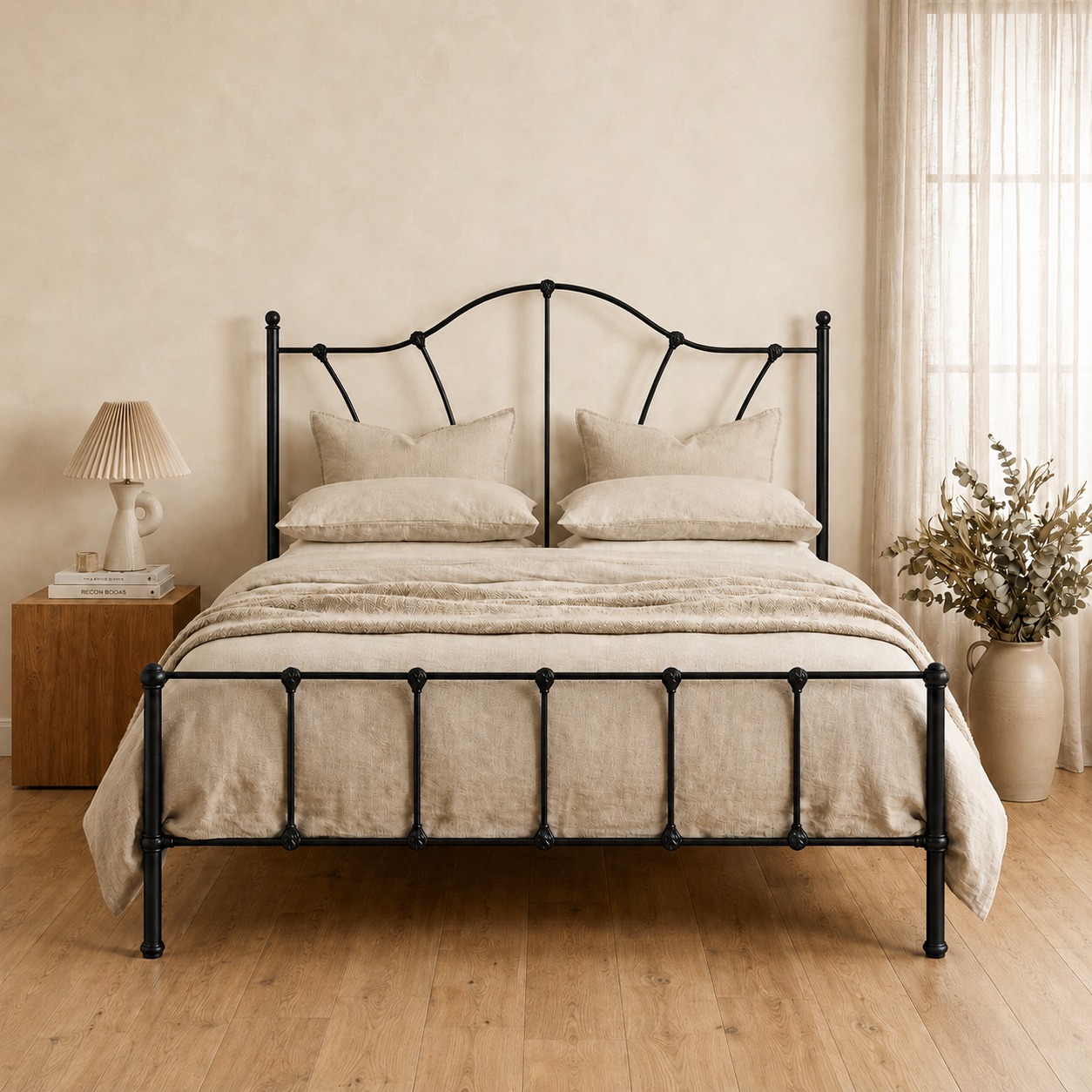 Clarence Cast Iron Bed Frame