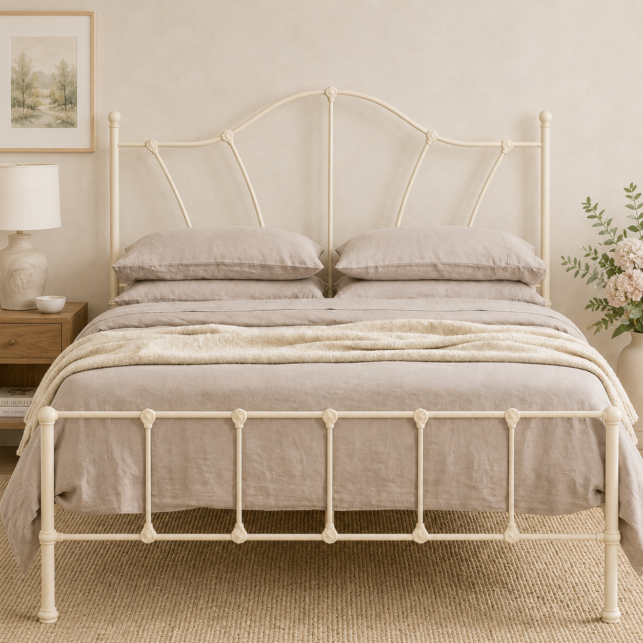 Clarence Cast Iron Bed Frame