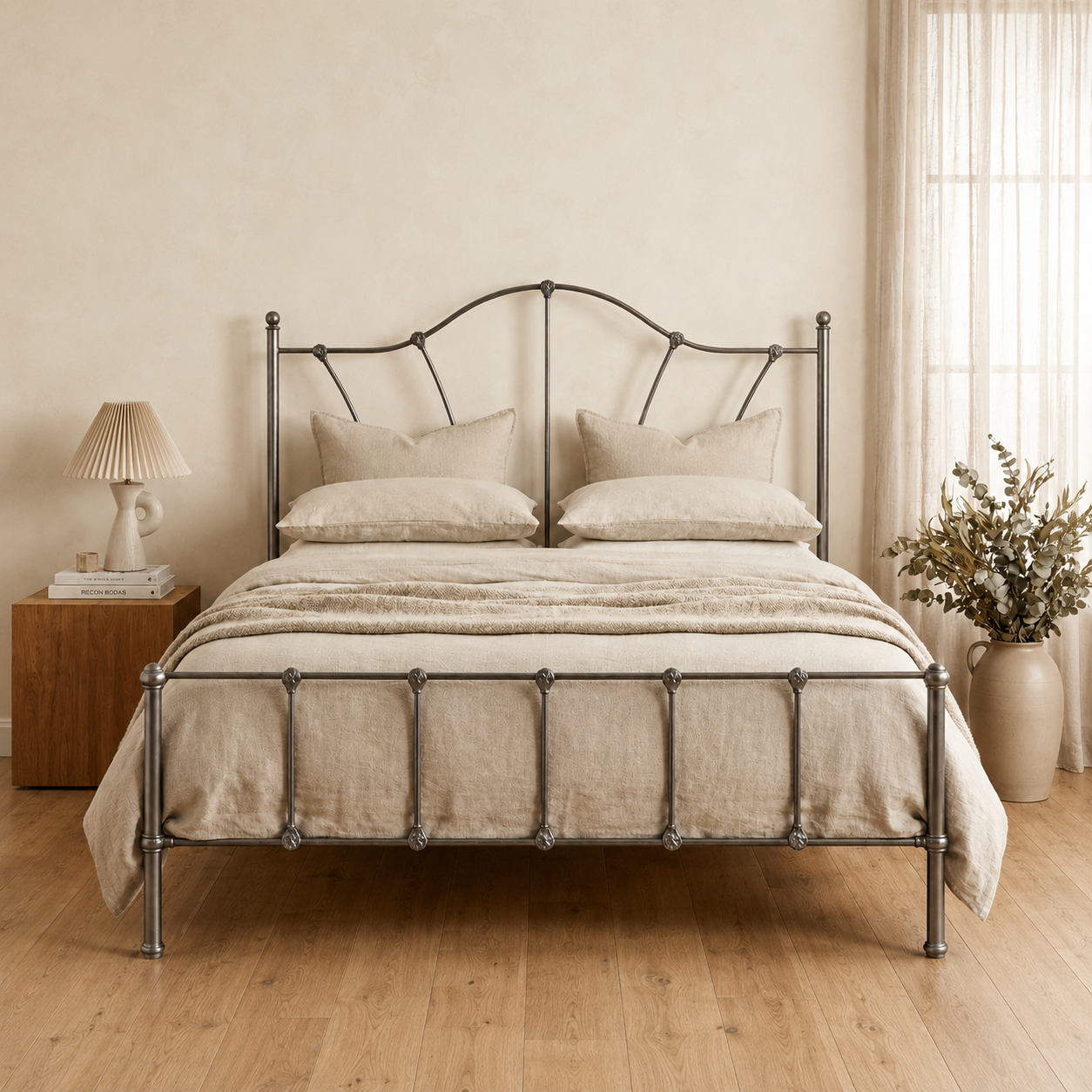 Clarence Cast Iron Bed Frame