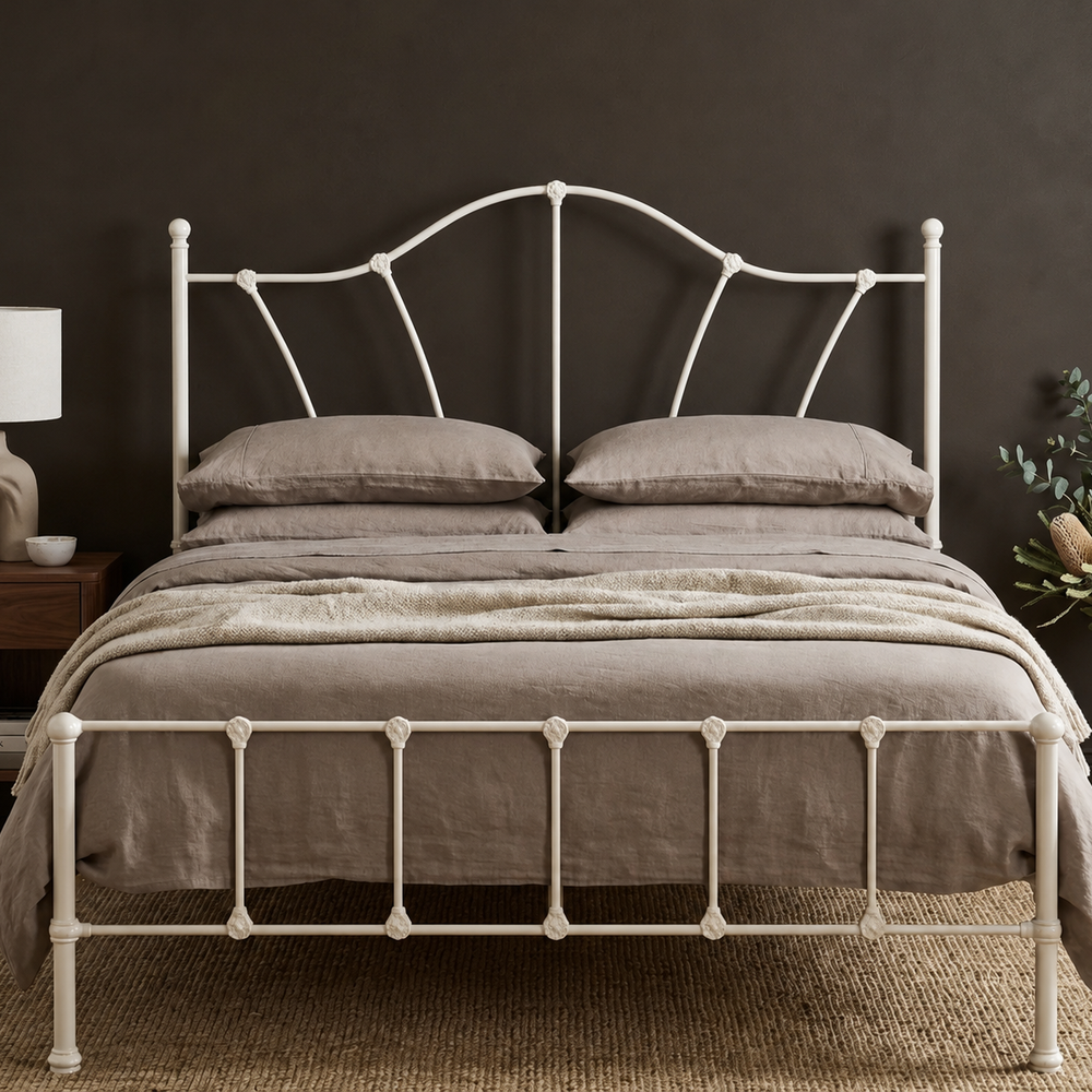 Clarence Cast Iron Bed Frame