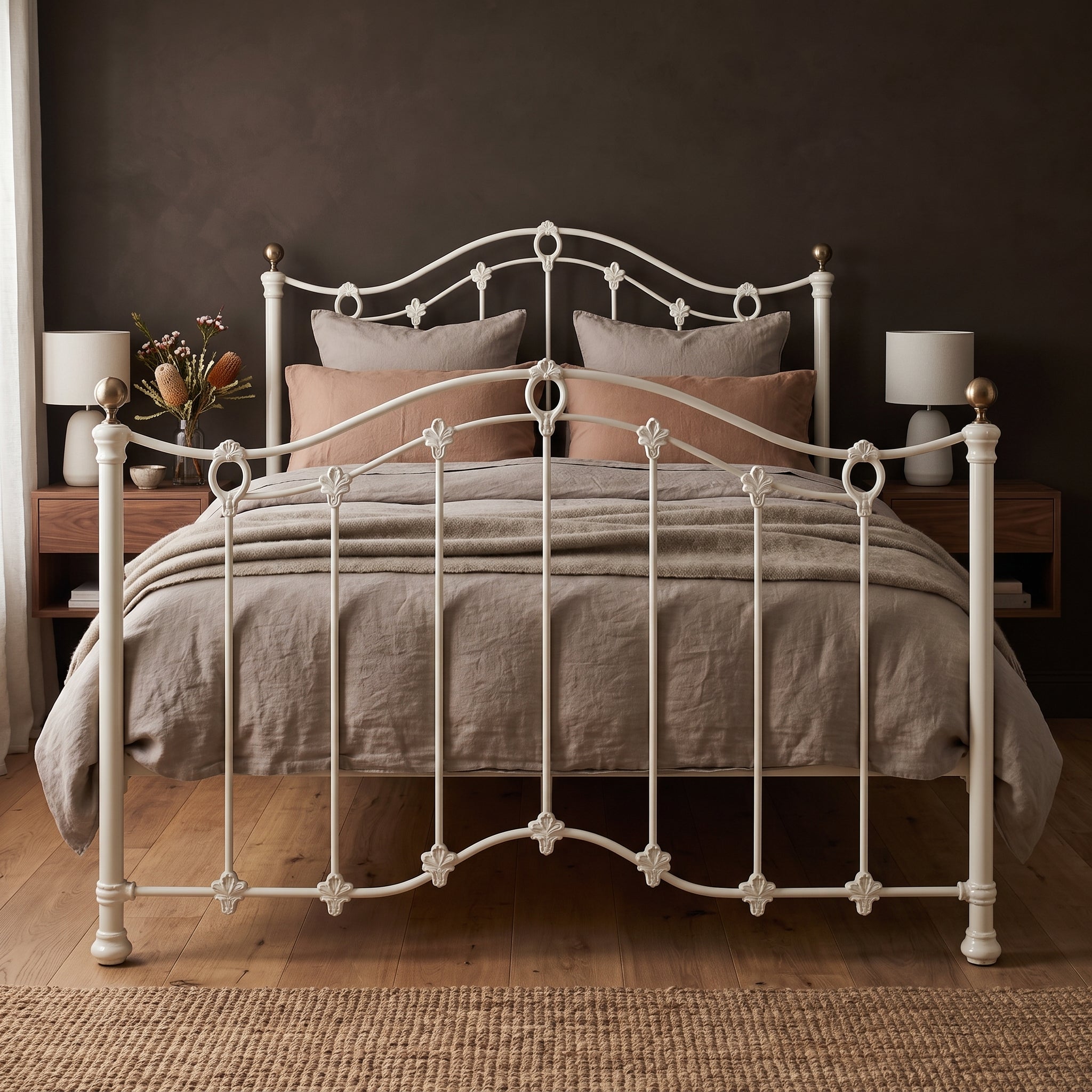 Clareville Cast Iron Bed Frame