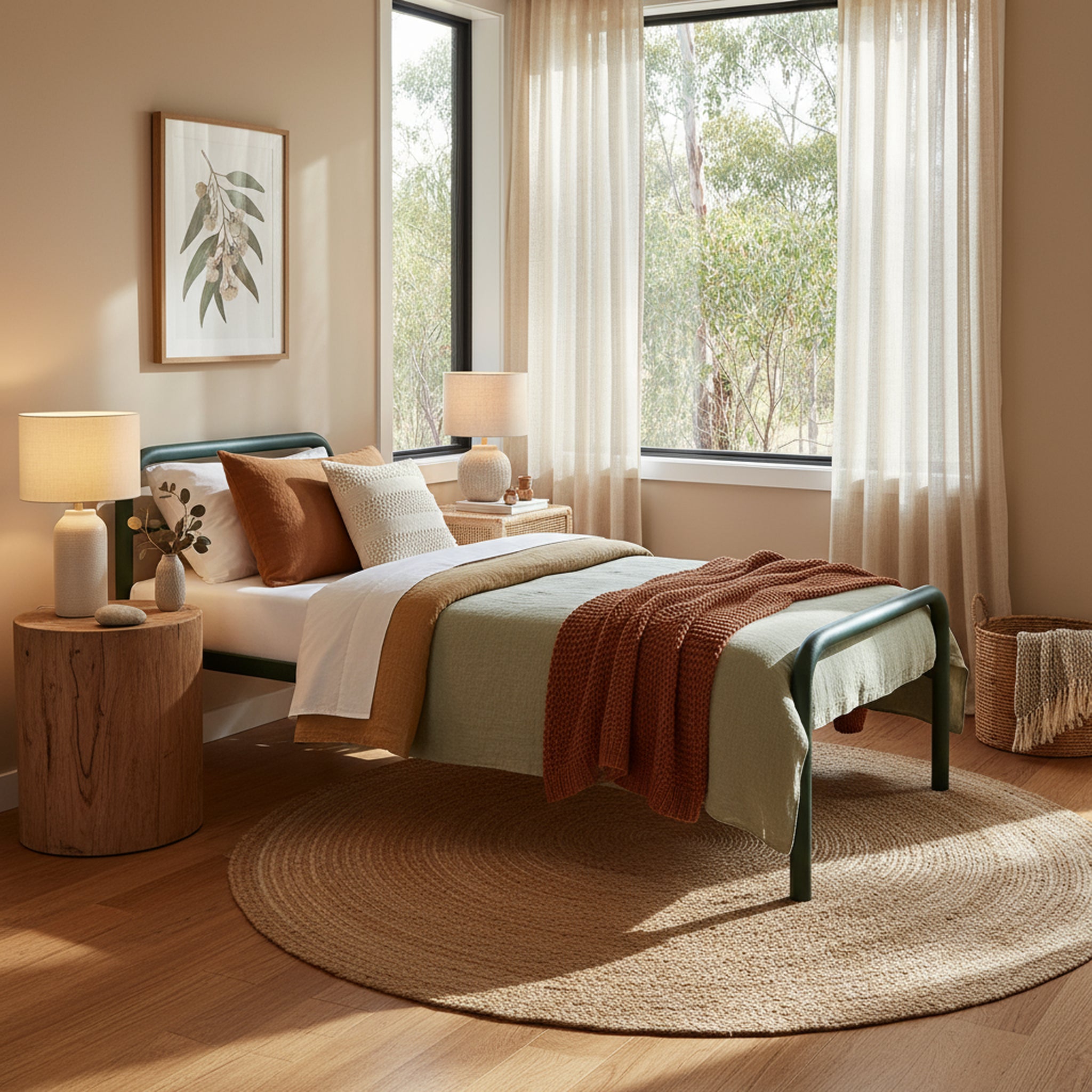 Classic Metal Bed Frame