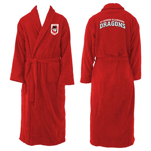 St George Dragons Dressing Gown