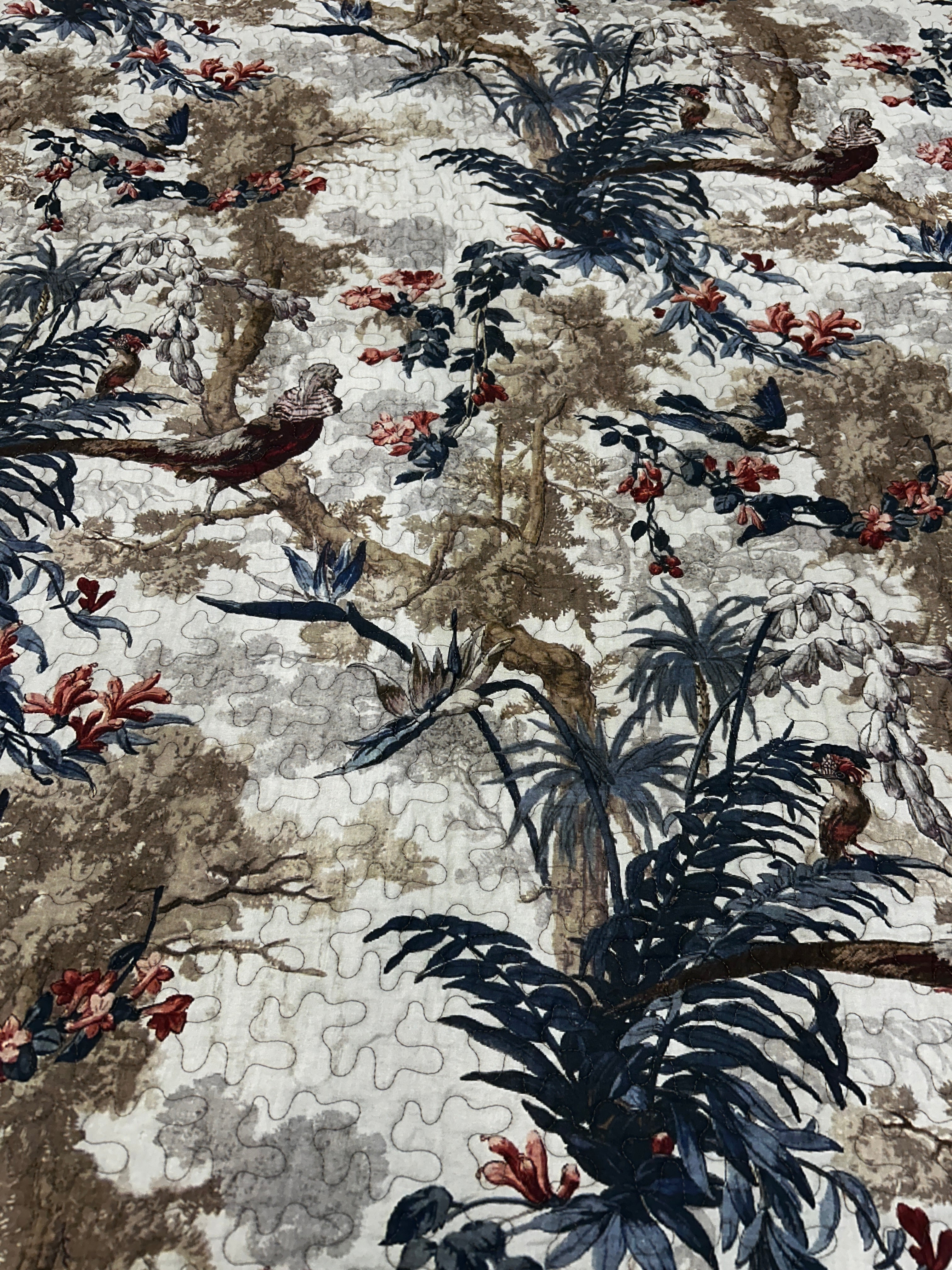 Exotic Birds Bedspread