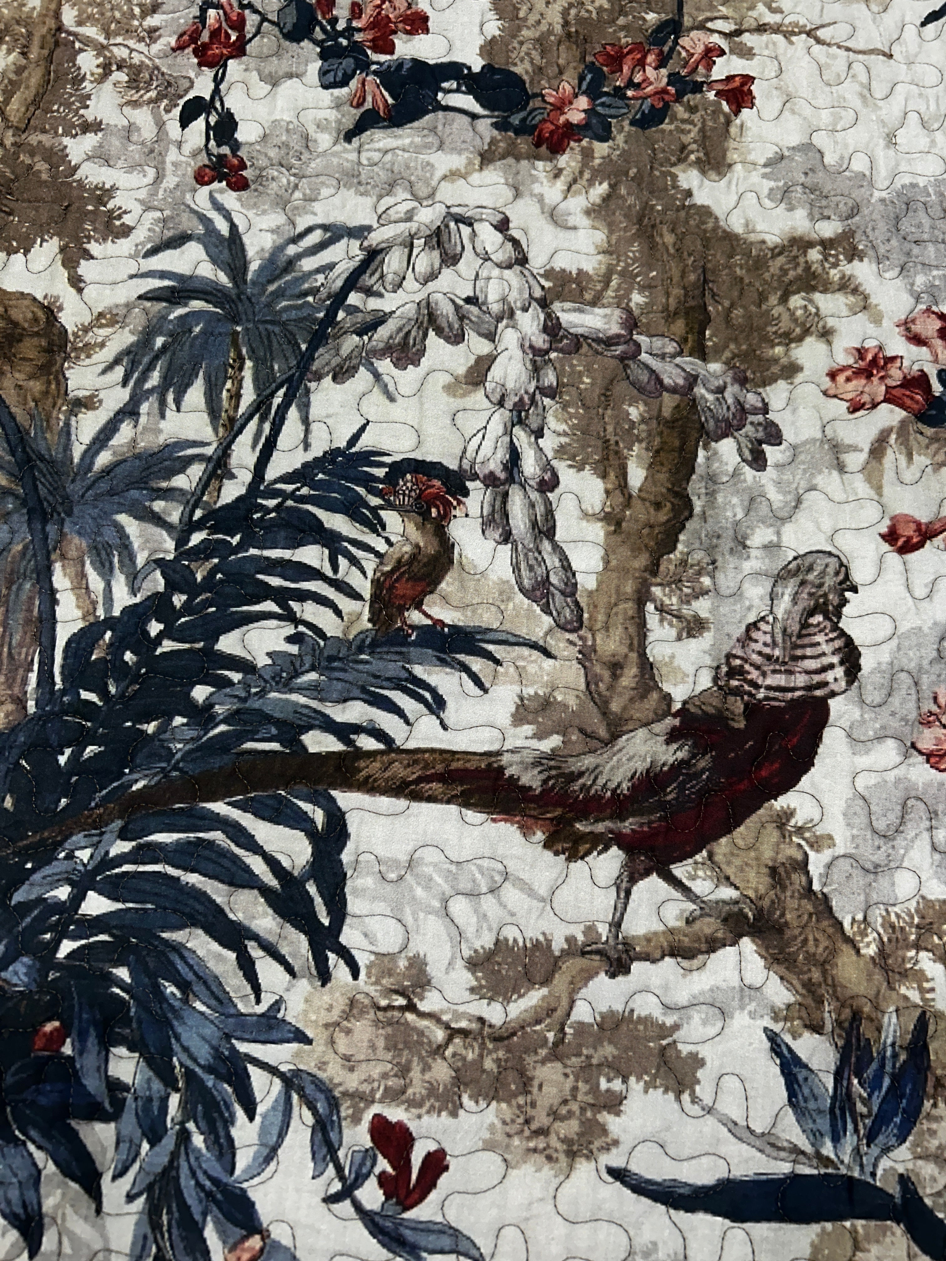 Exotic Birds Bedspread