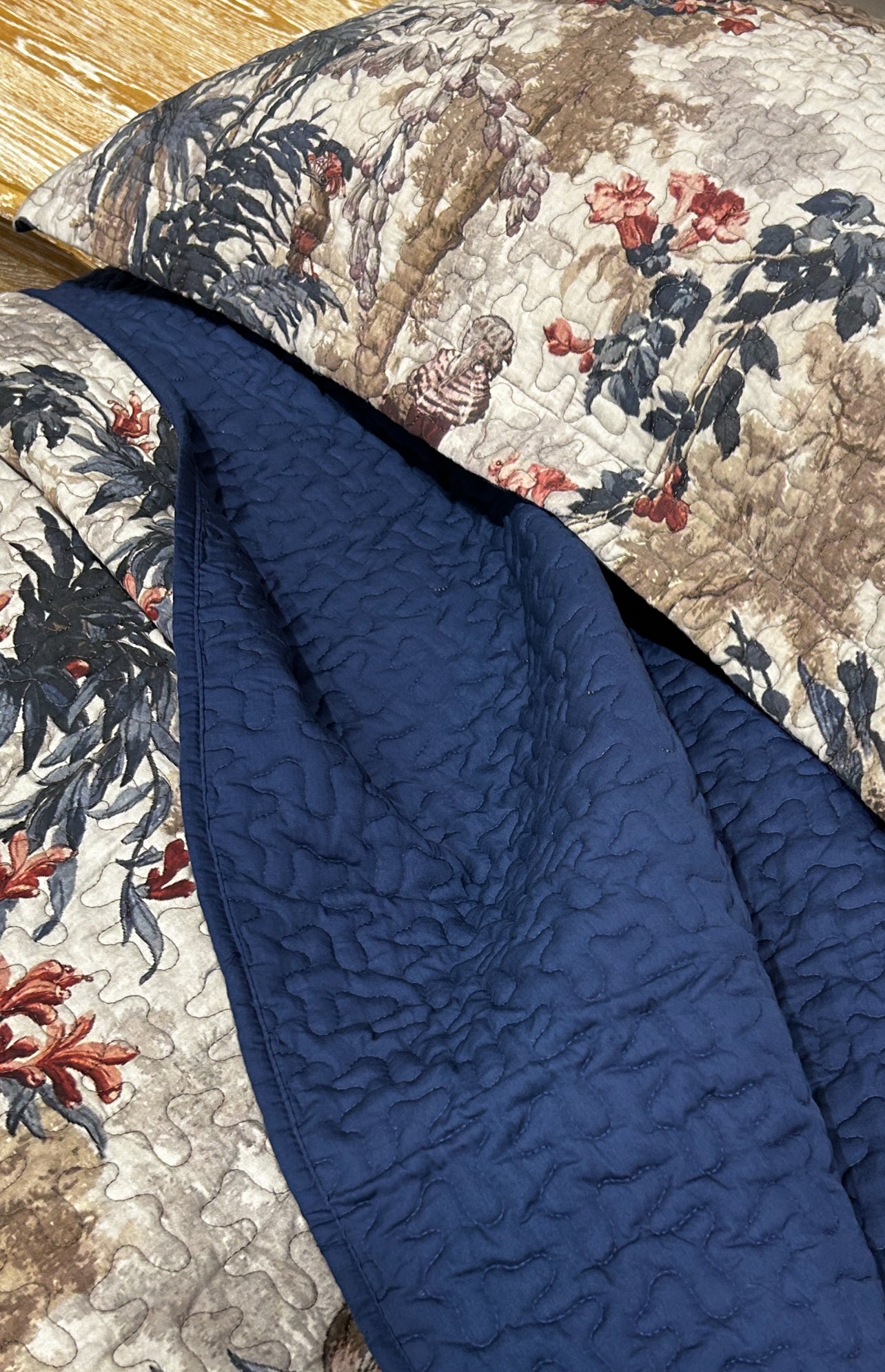 Exotic Birds Bedspread