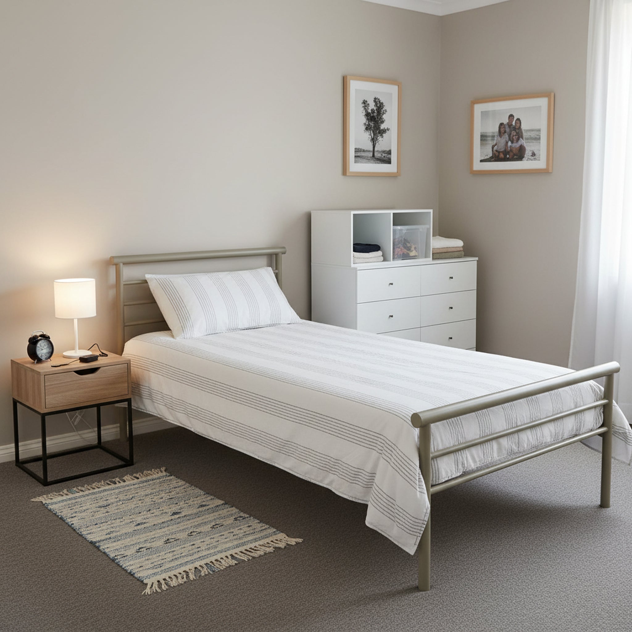 Industry Metal Bed Frame