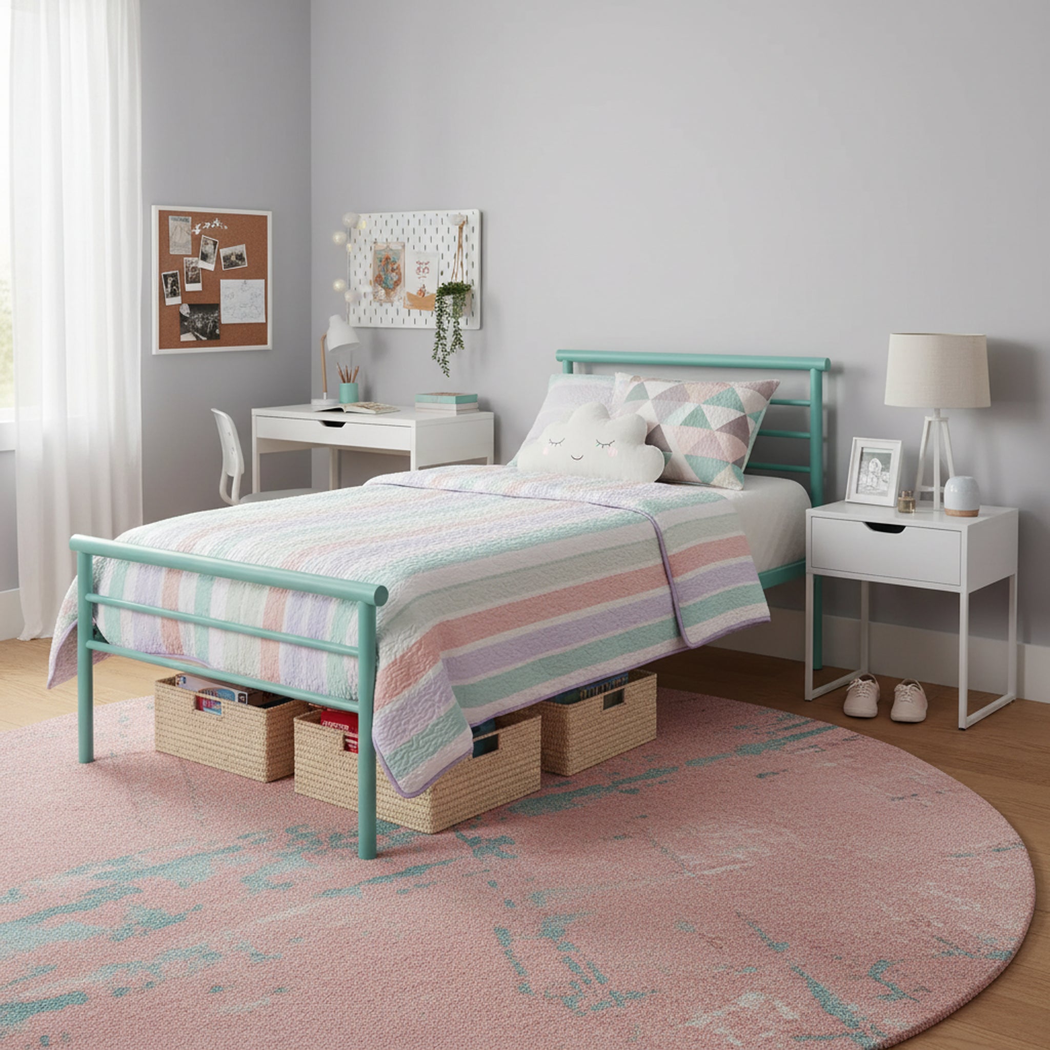 Industry Metal Bed Frame