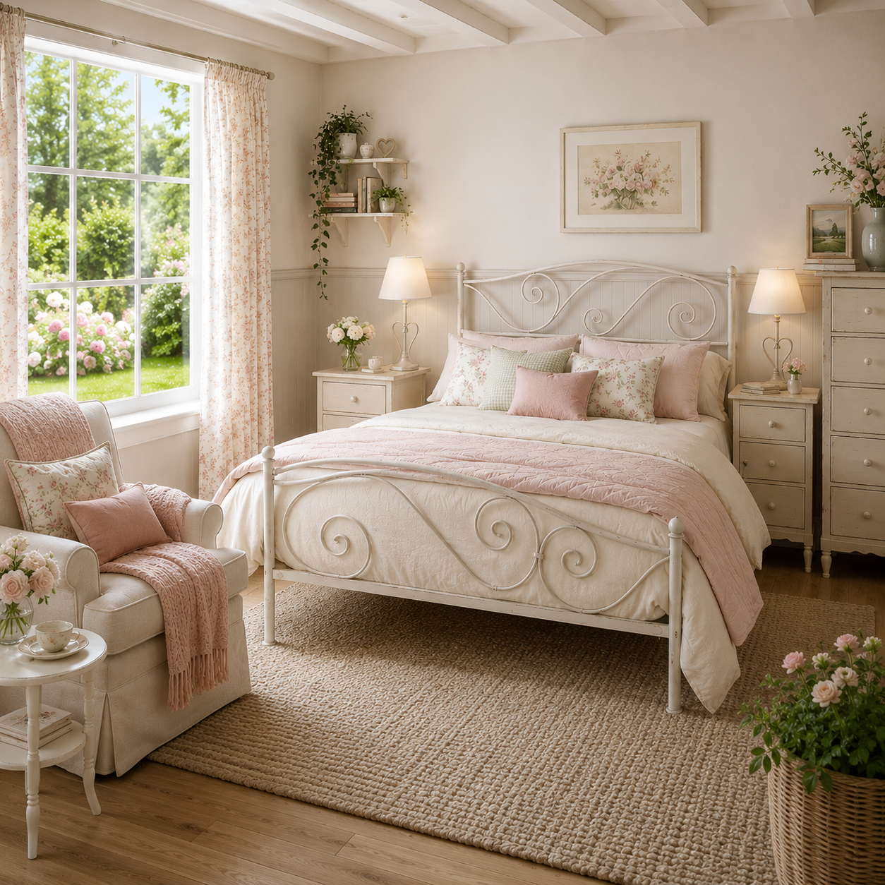 Jasmine Metal Bed Frame