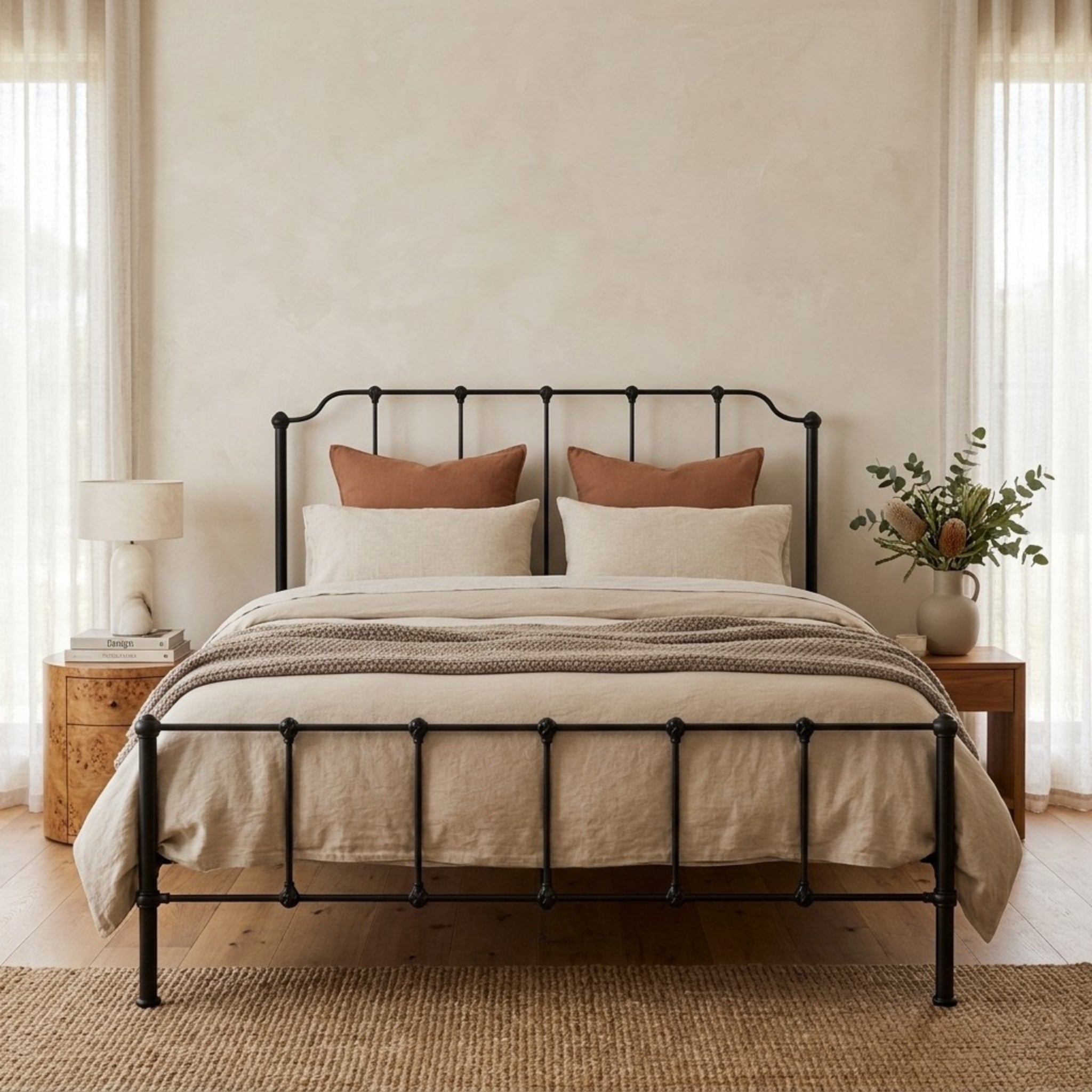 Jubilee Cast Iron Bed Frame
