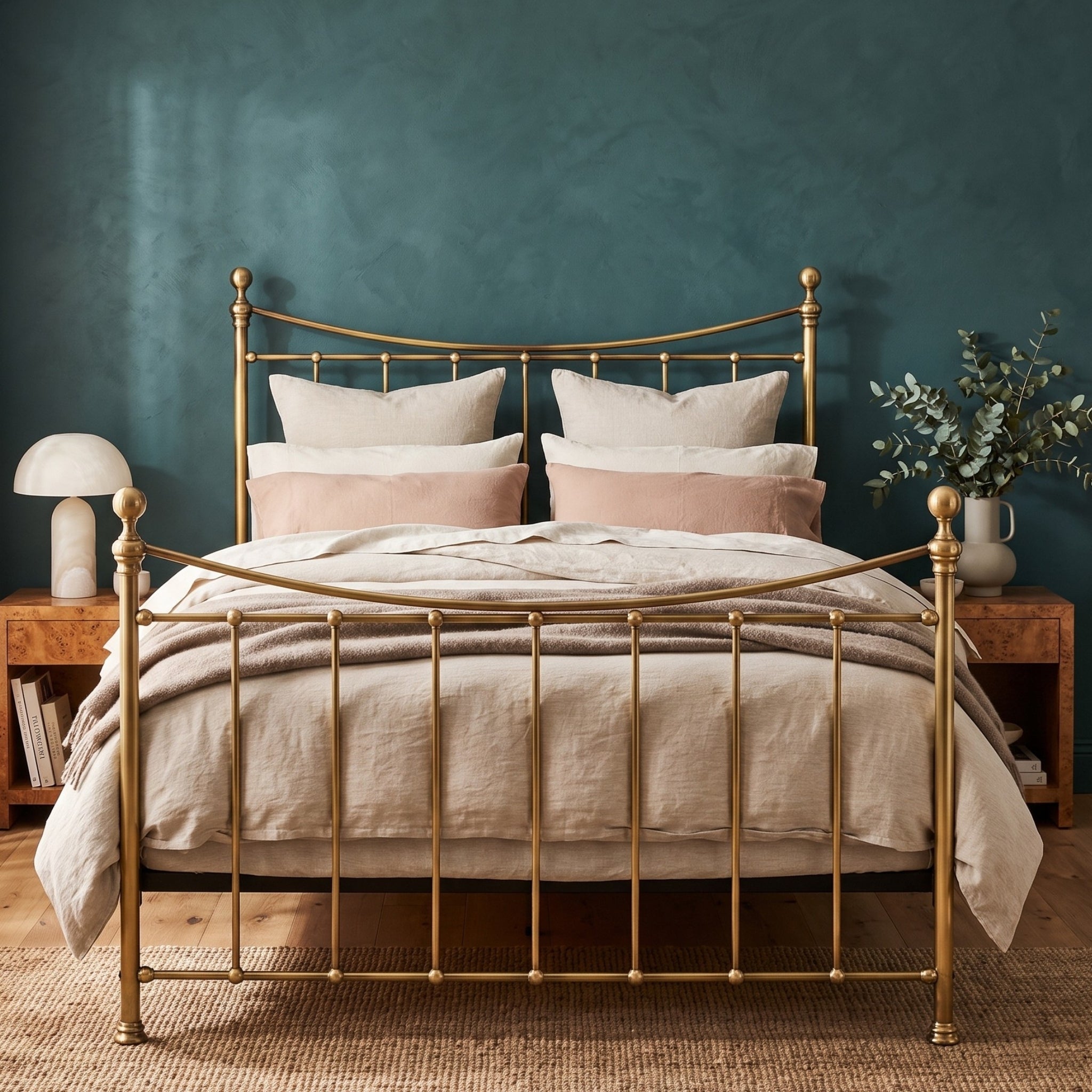 Kew Brass Bed Frame