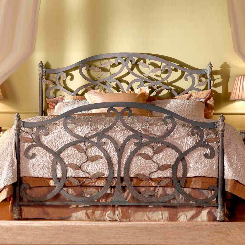 Laurel Cast Iron Bed Frame