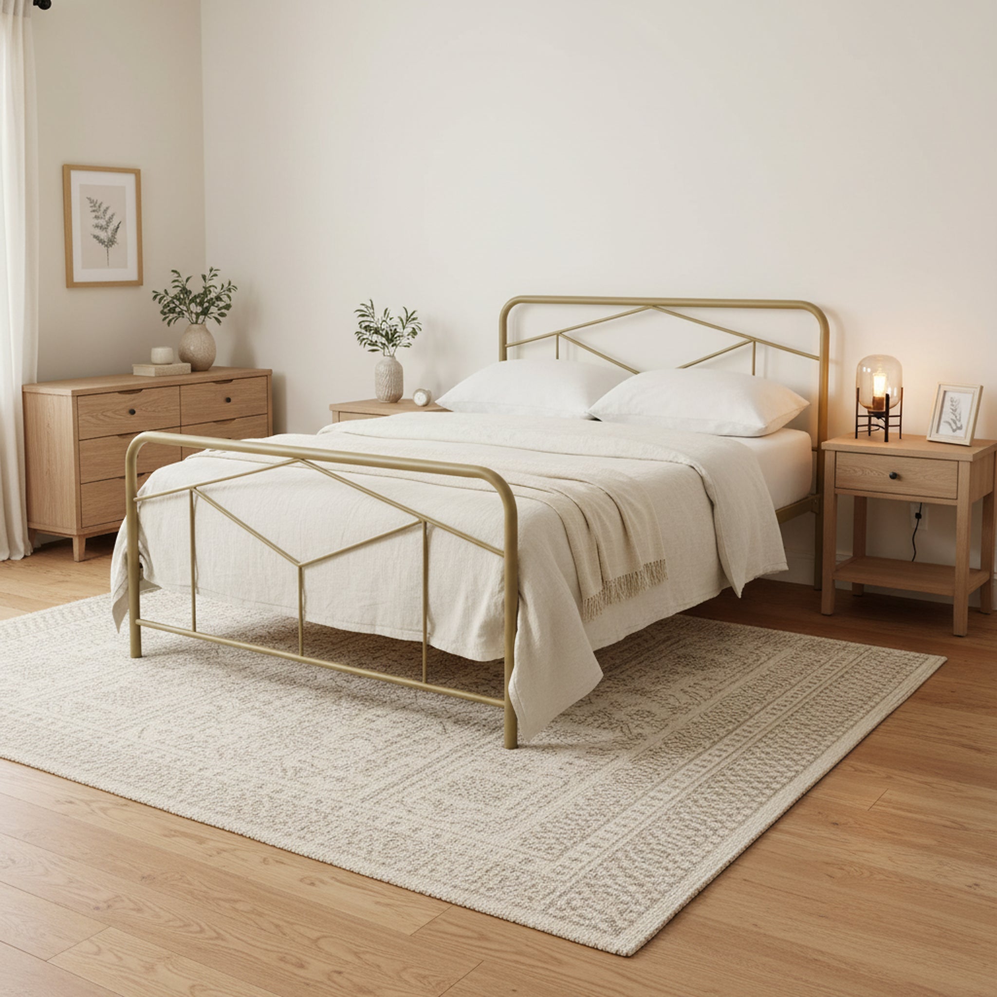Luna Metal Bed Frame