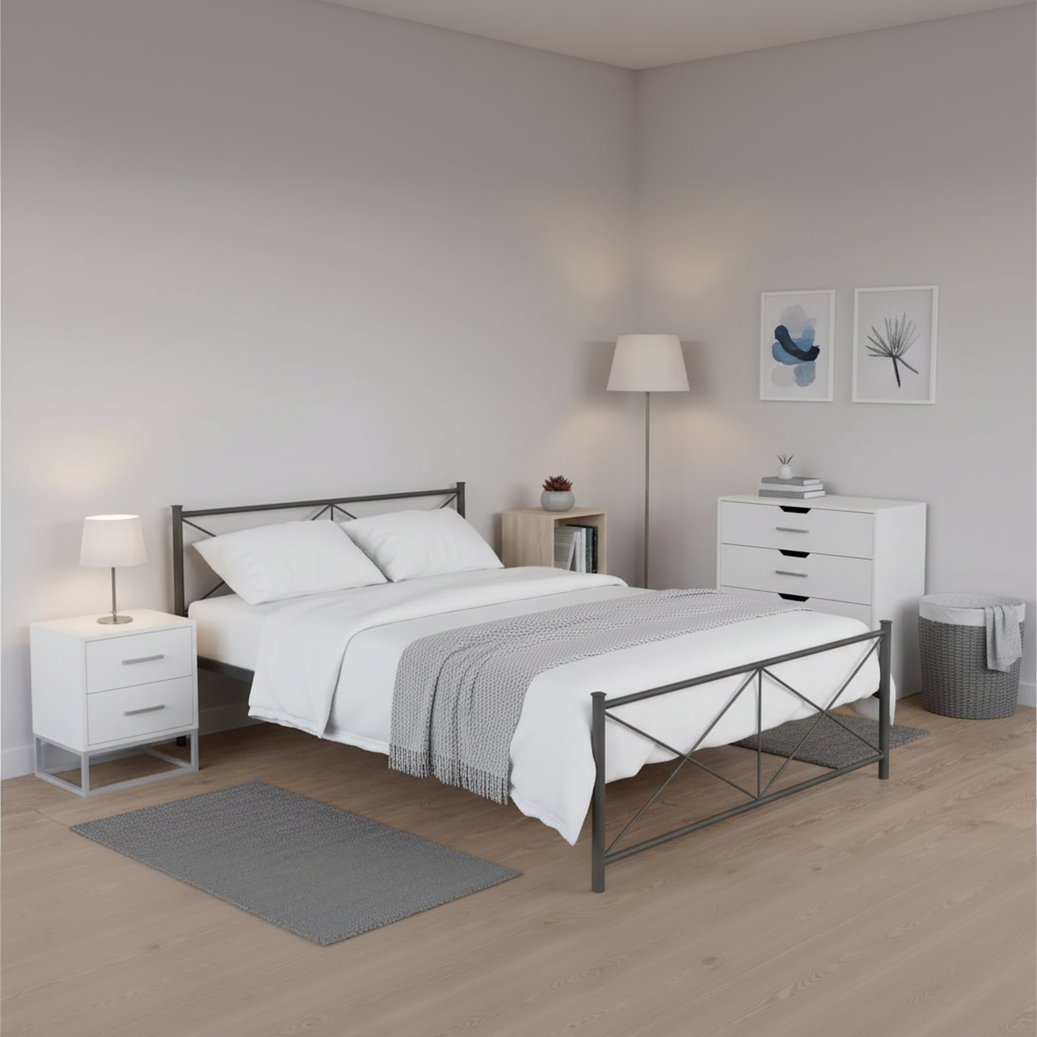 Madrid Metal Bed Frame