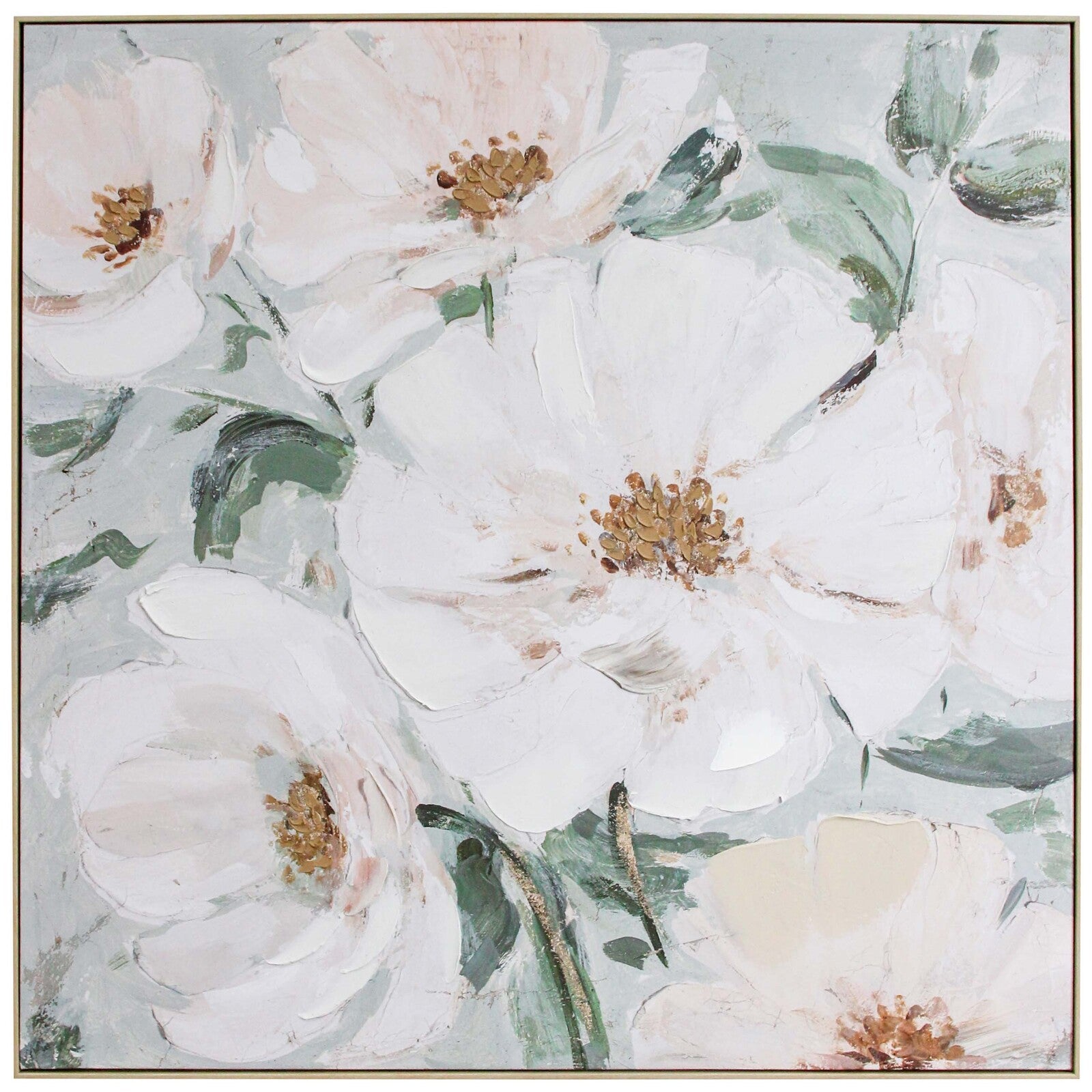 Magnolia Framed Canvas