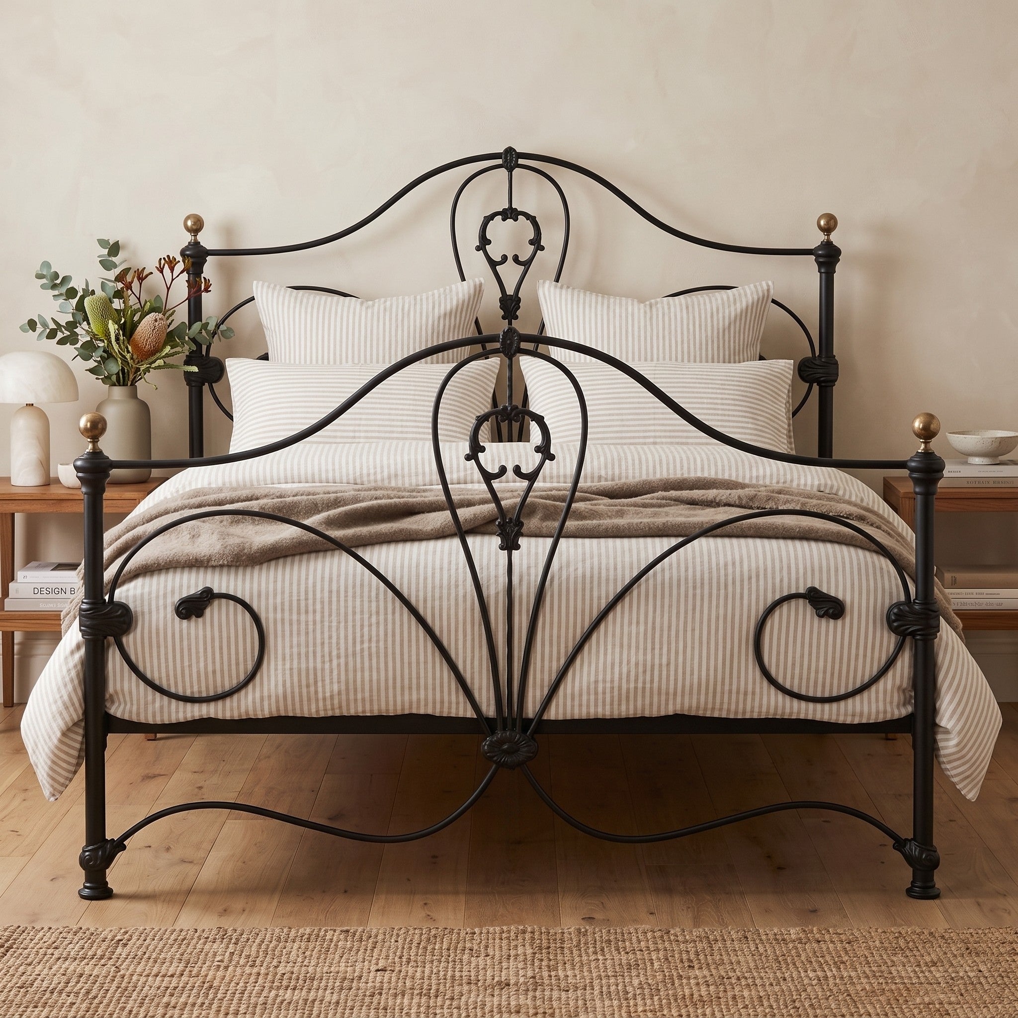 Melbourne Cast Iron Bed Frame