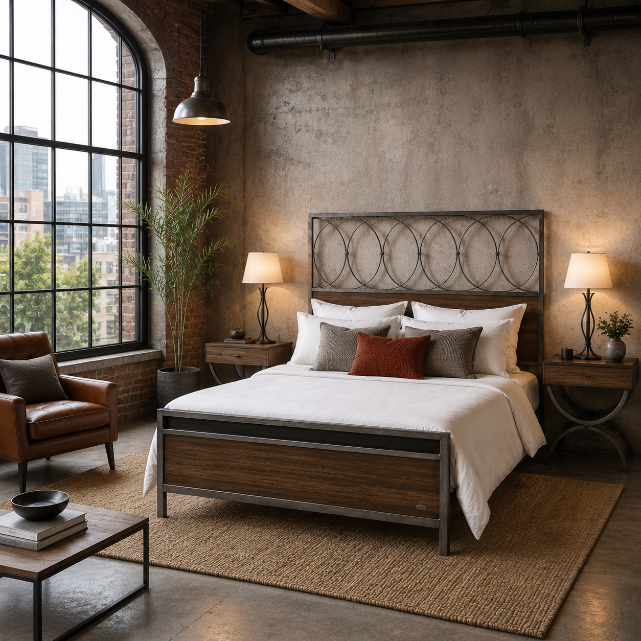 Olivia Metal Bed Frame