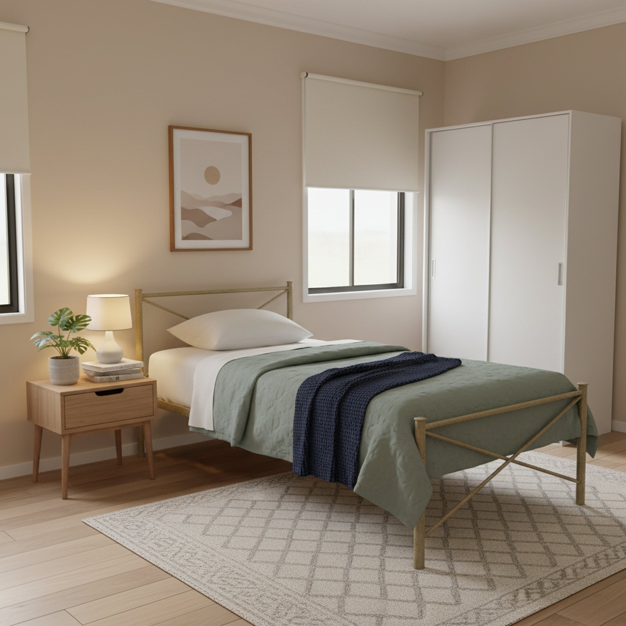 Paris Metal Bed Frame