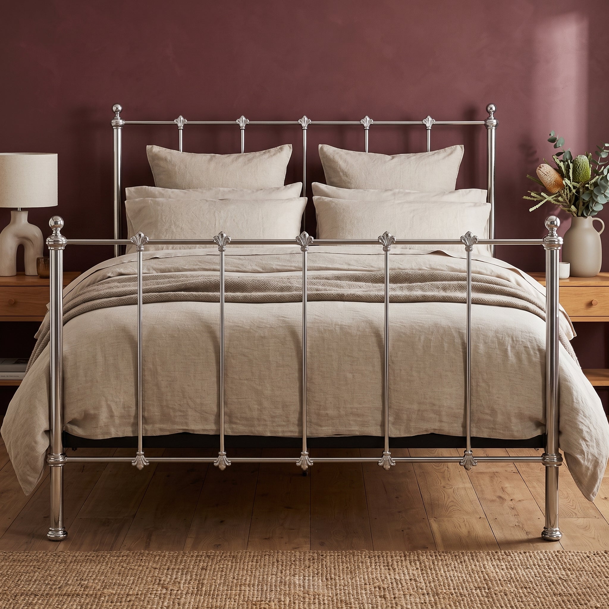 Perth Cast Iron Bed Frame