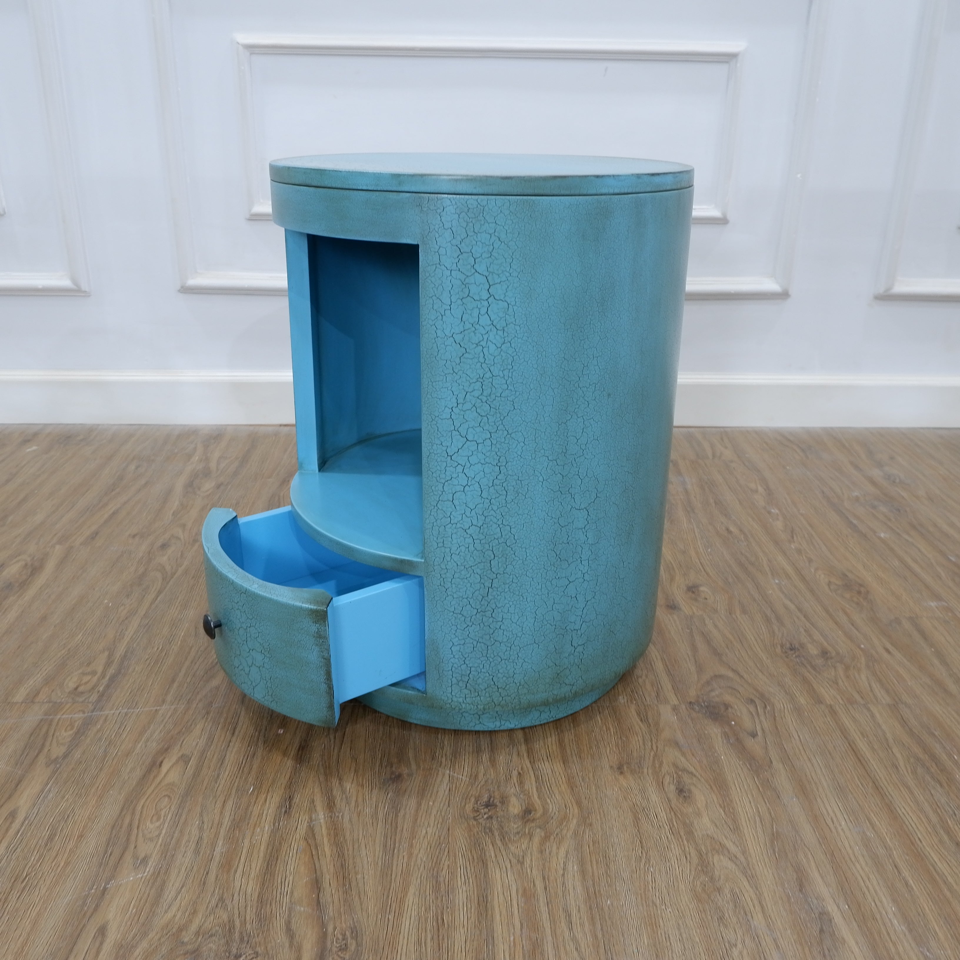 Turquoise Bedside Table