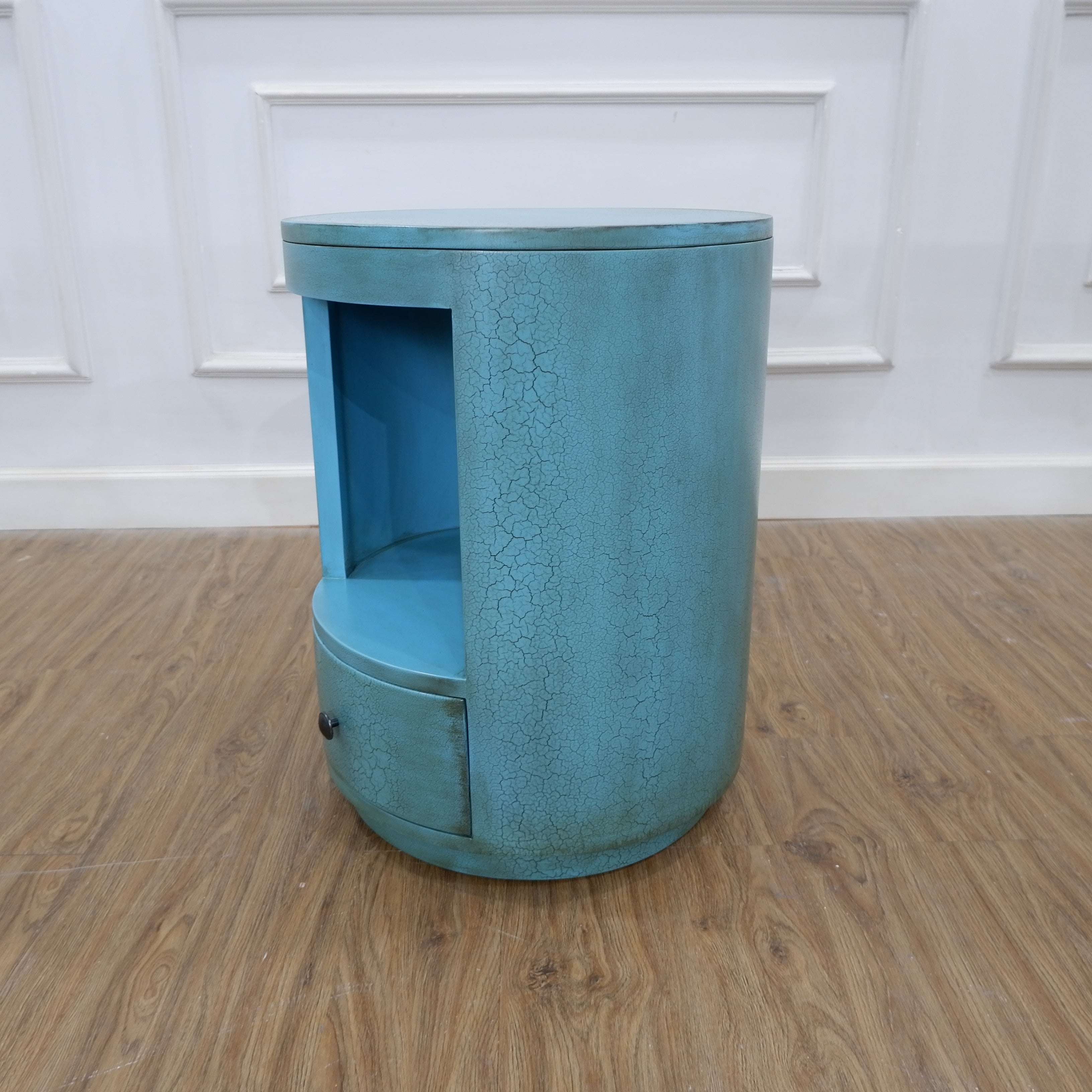 Turquoise Bedside Table