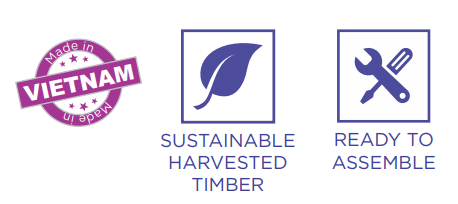 Juliet Bedside Table