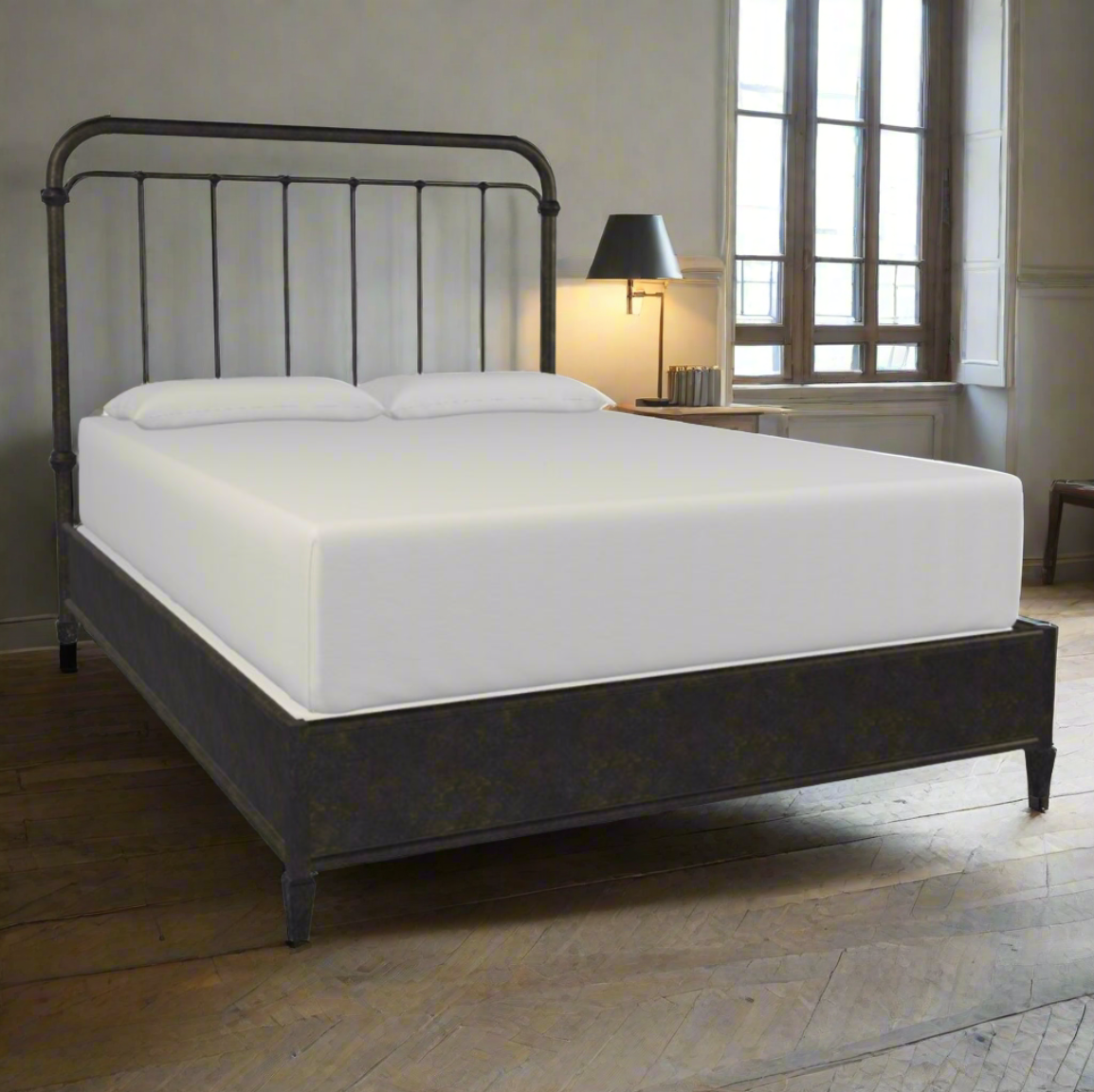 Braden Cast Iron Bed Frame with Surround Frame
